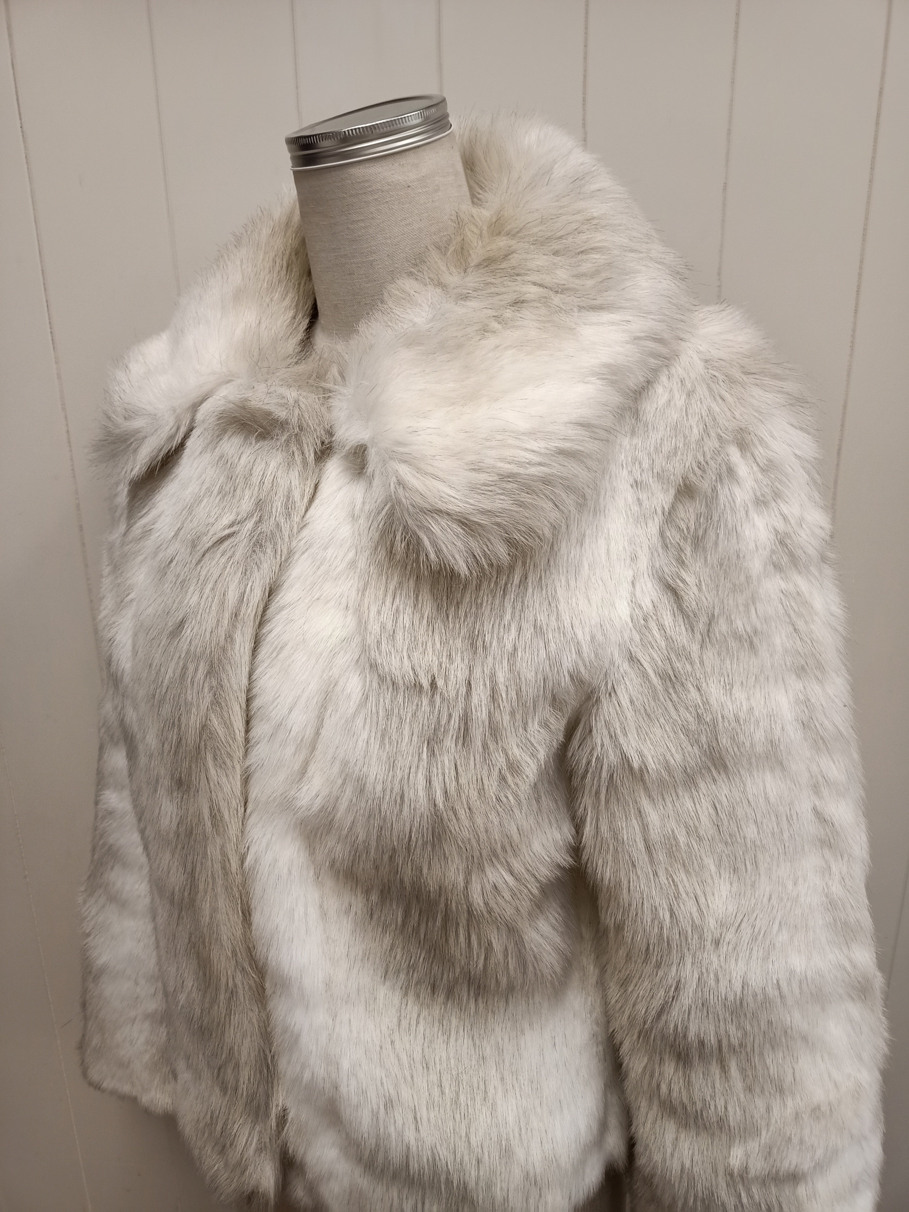 Vintage Furricoat White Fur Jacket