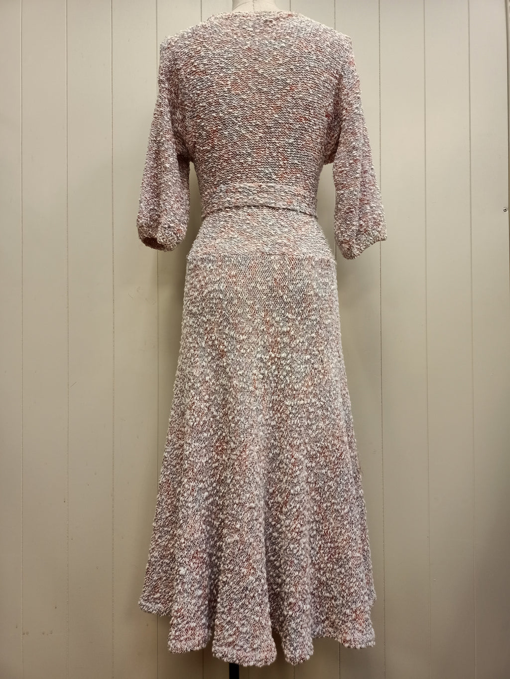 Vintage Boucle Knit Dress