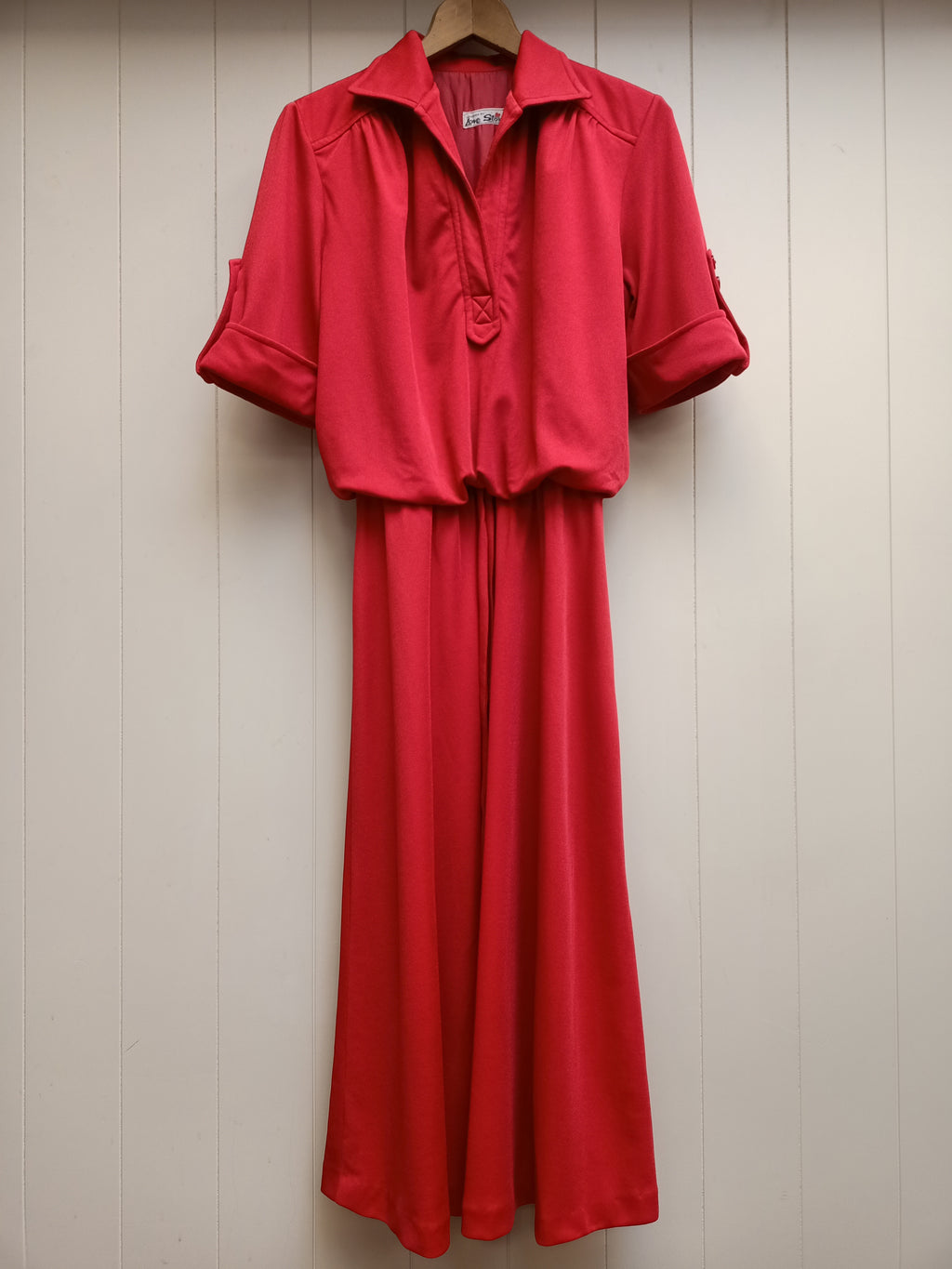 Vintage Love Story Red Dress