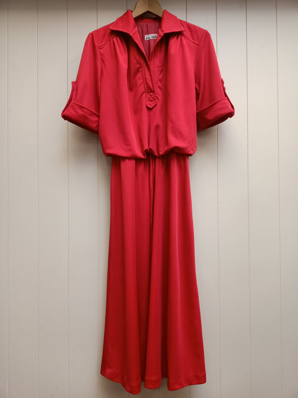 Vintage Love Story Red Dress
