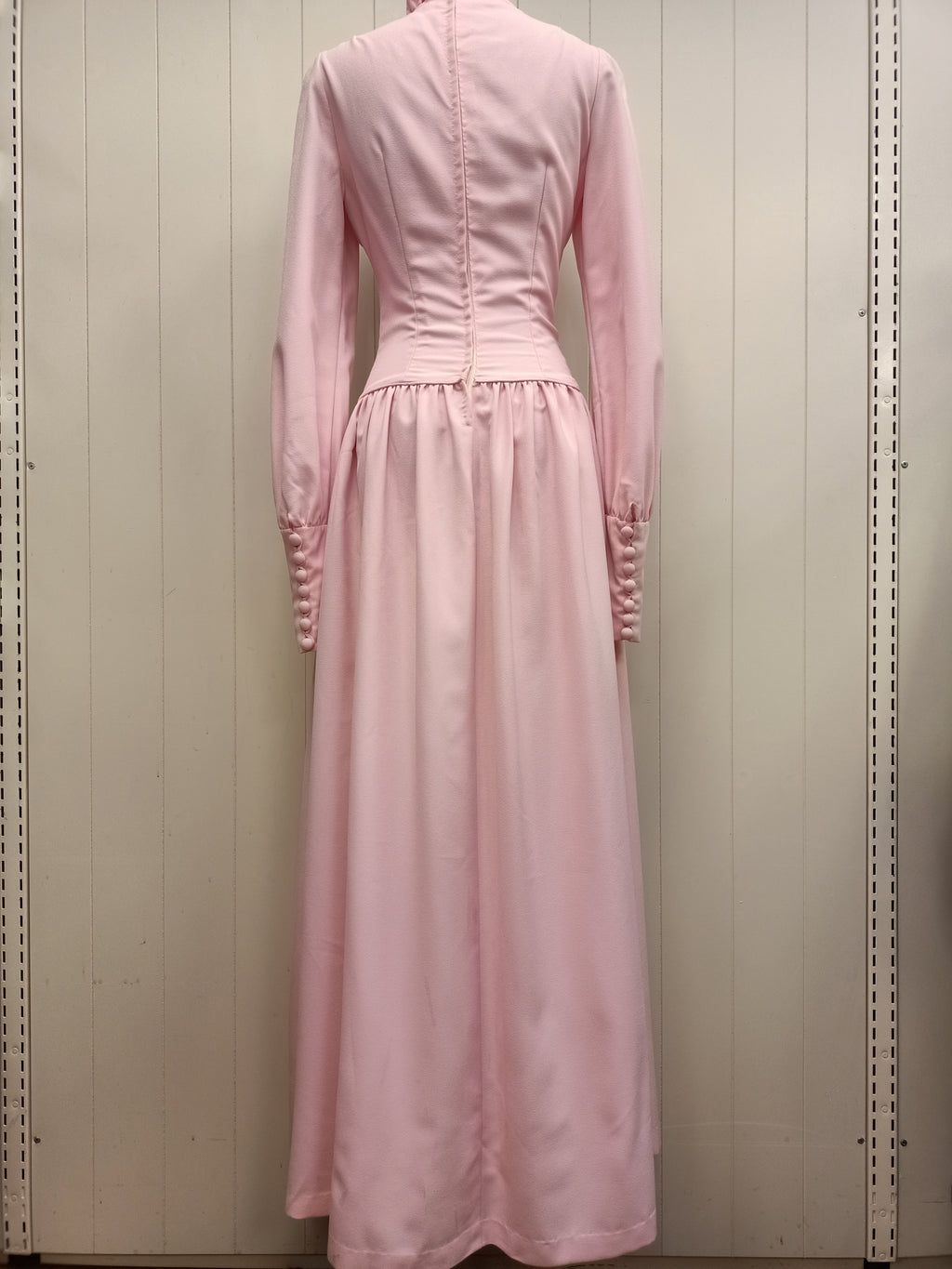 Vintage Prairie Pink Maxi Dress