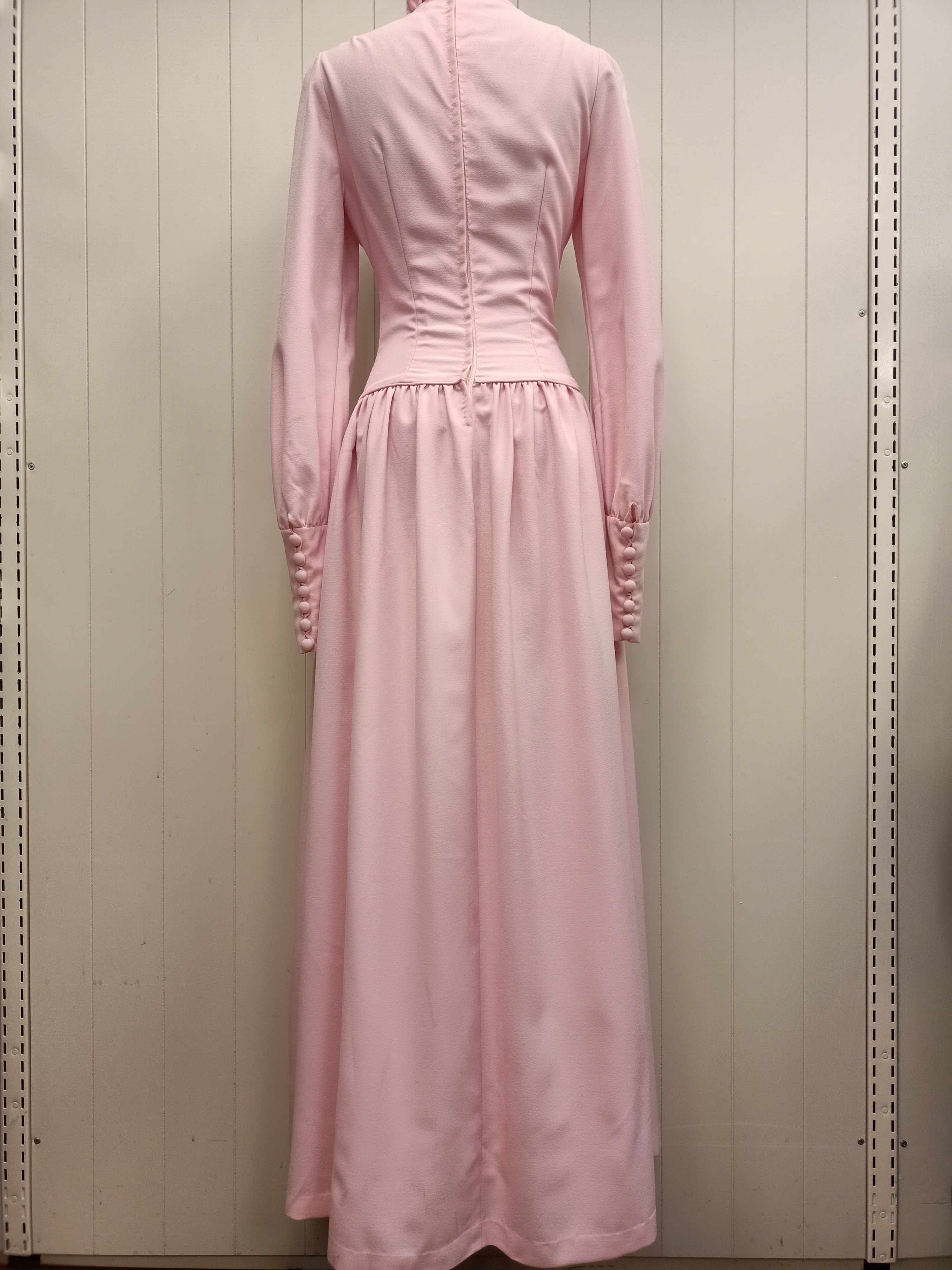 Vintage Prairie Pink Maxi Dress