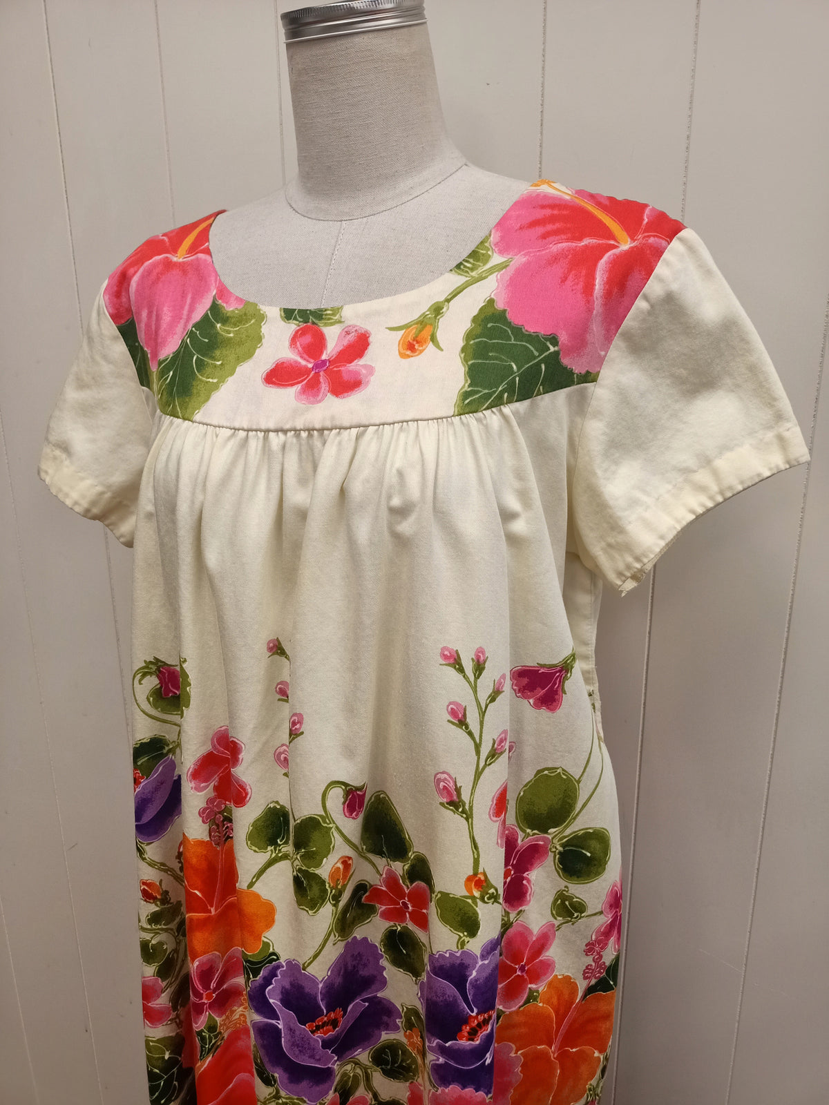 Vintage Ui-Maikai Floral Dress