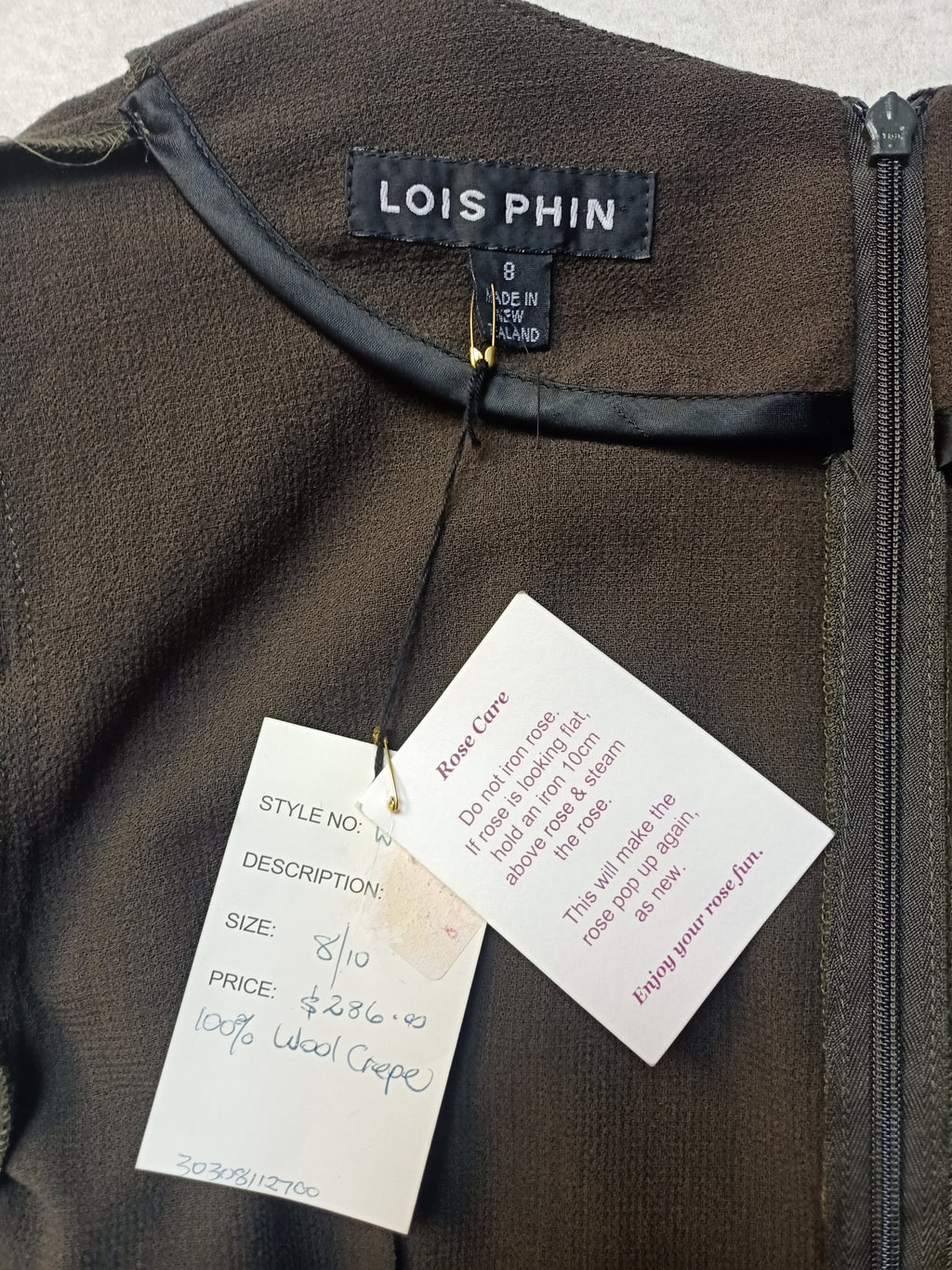 Lois Phin Rose Wool Shirt