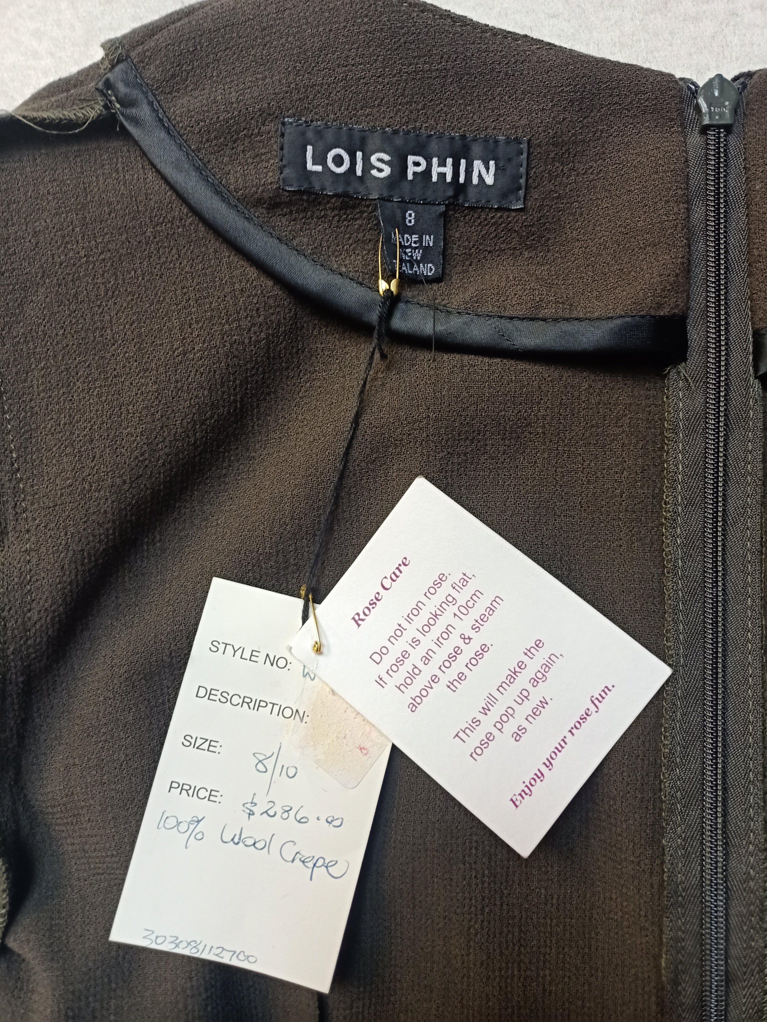 Lois Phin Rose Wool Shirt