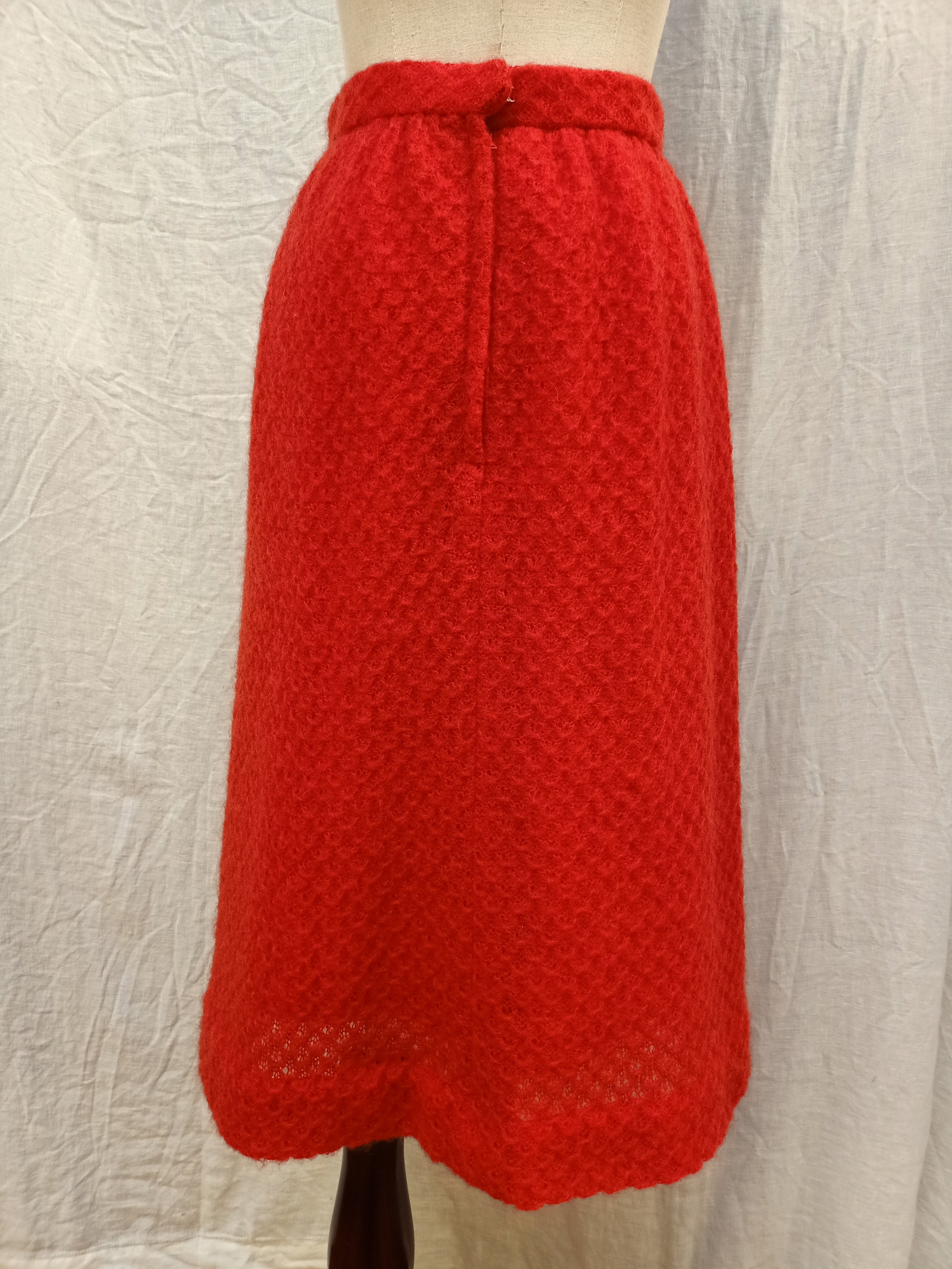 Red Soft Touch Skirt