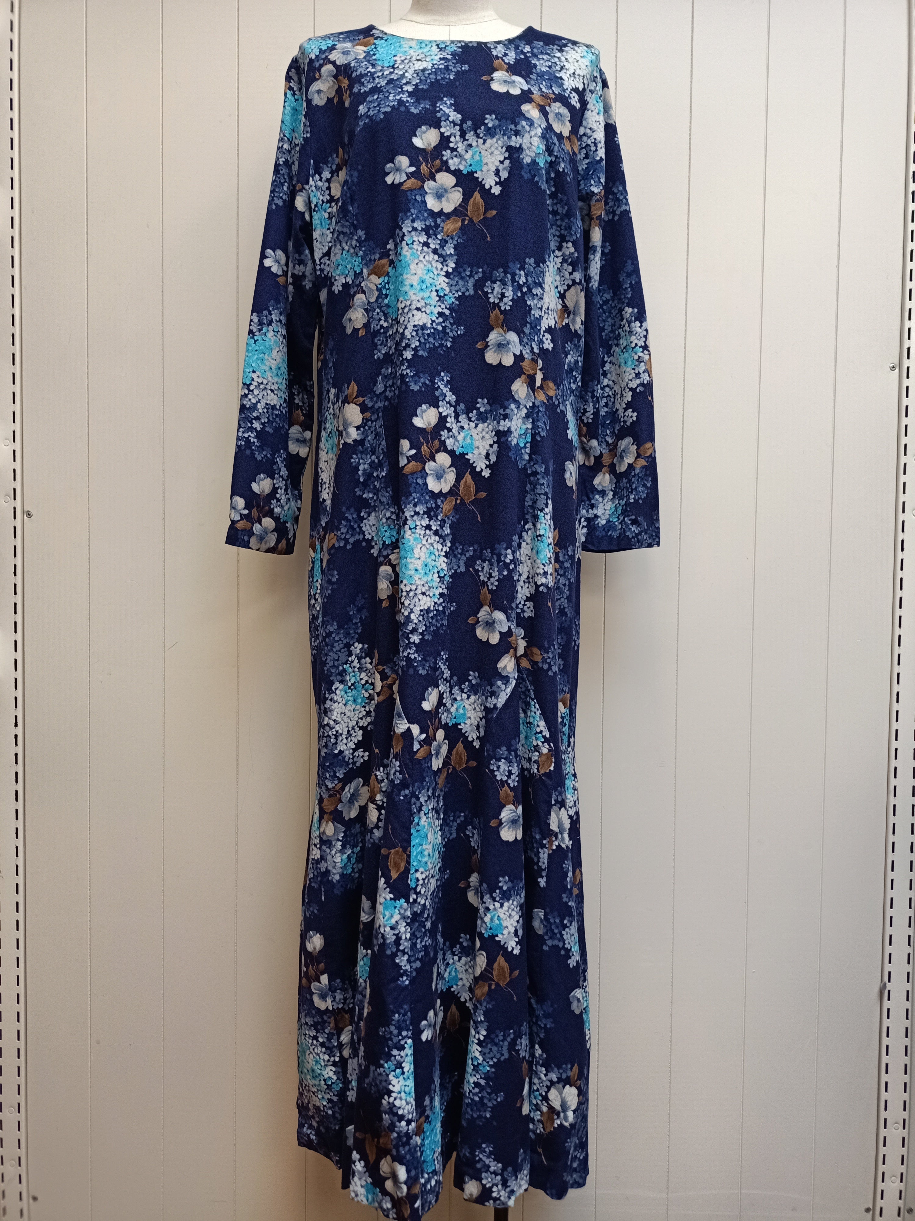 Vintage Camette Floral Maxi Dress