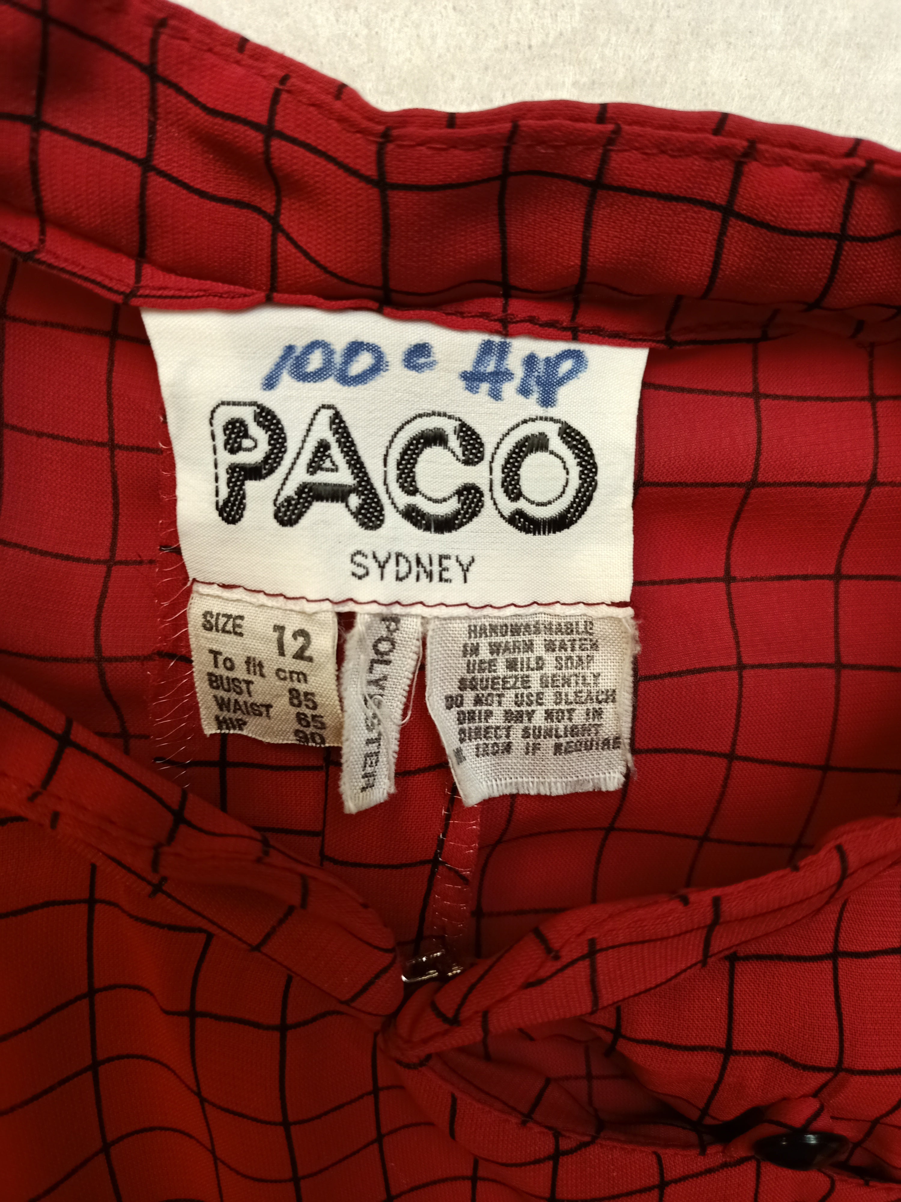 Vintage Paco Sydney Dress