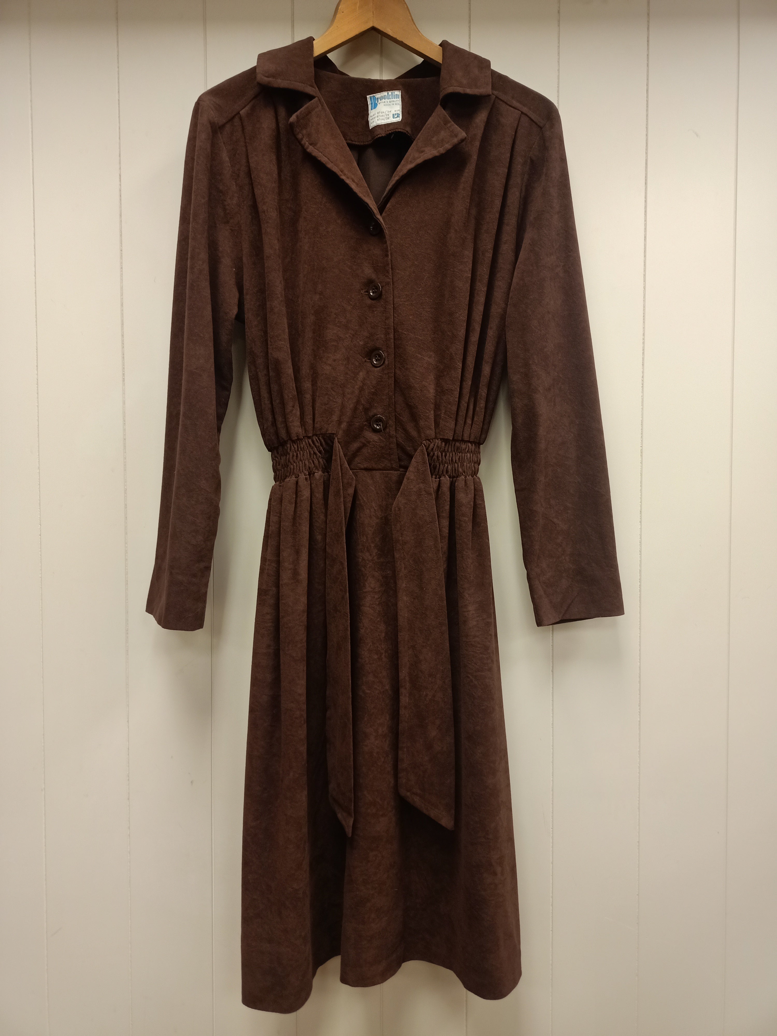 Vintage Brooklin Brown Dress