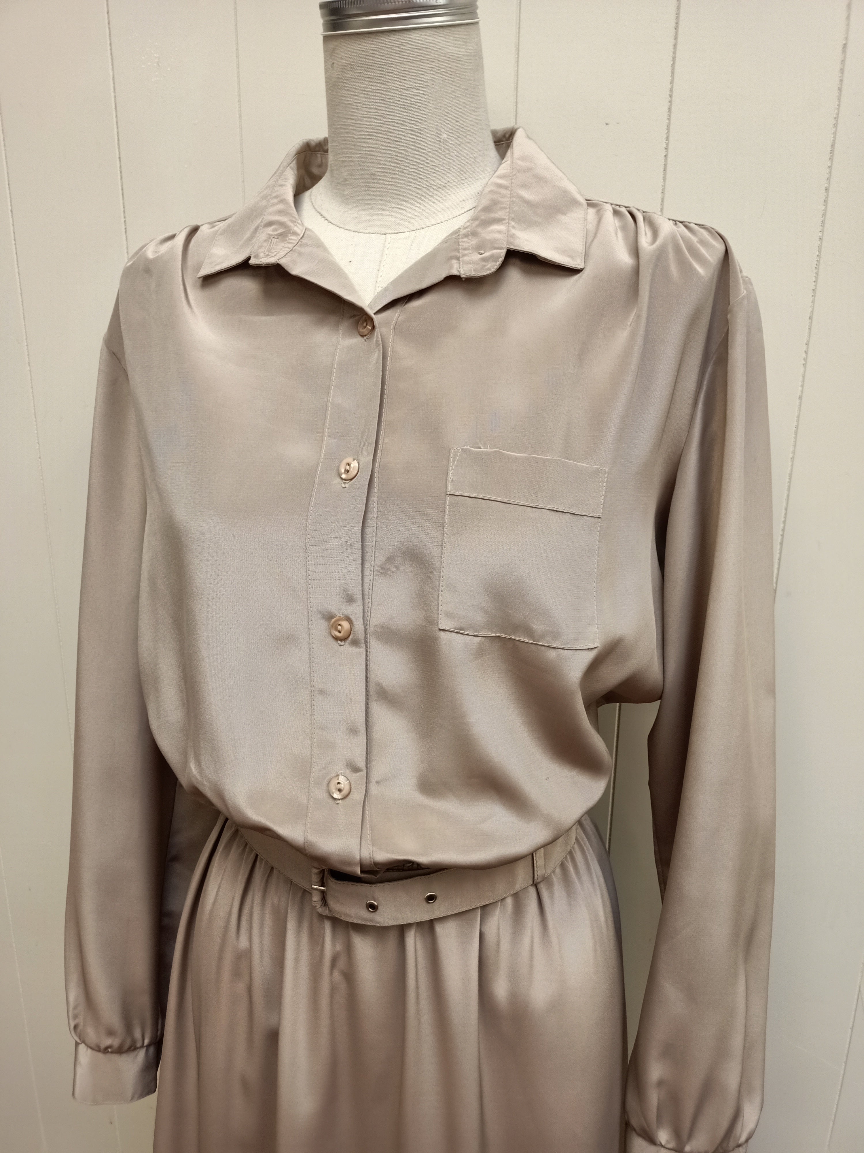 Vintage Rogue Satin Dress