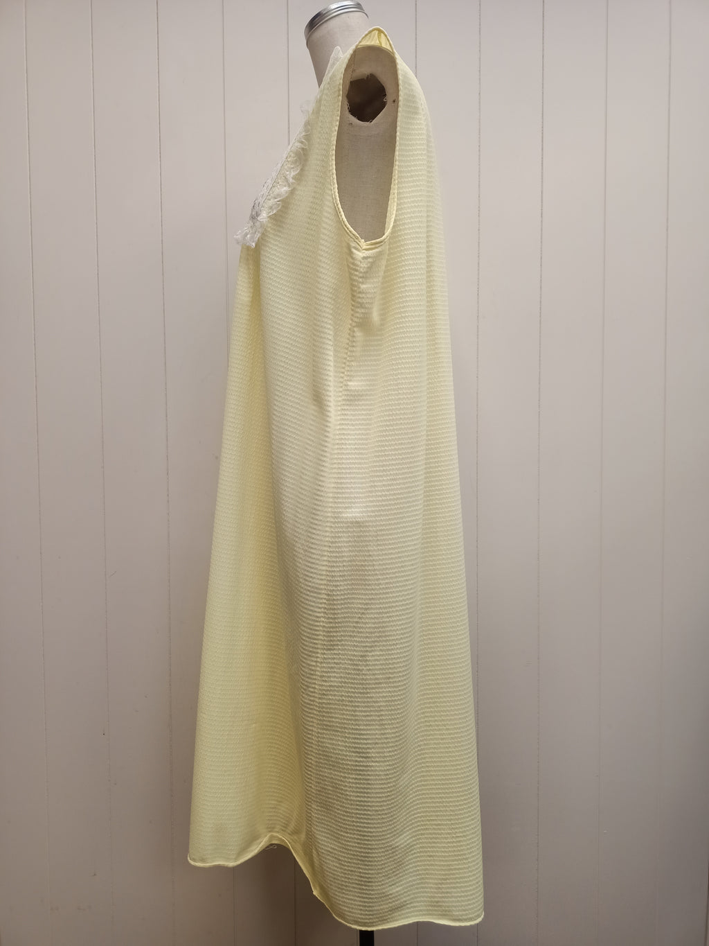 Vintage Yellow Striped Nightie