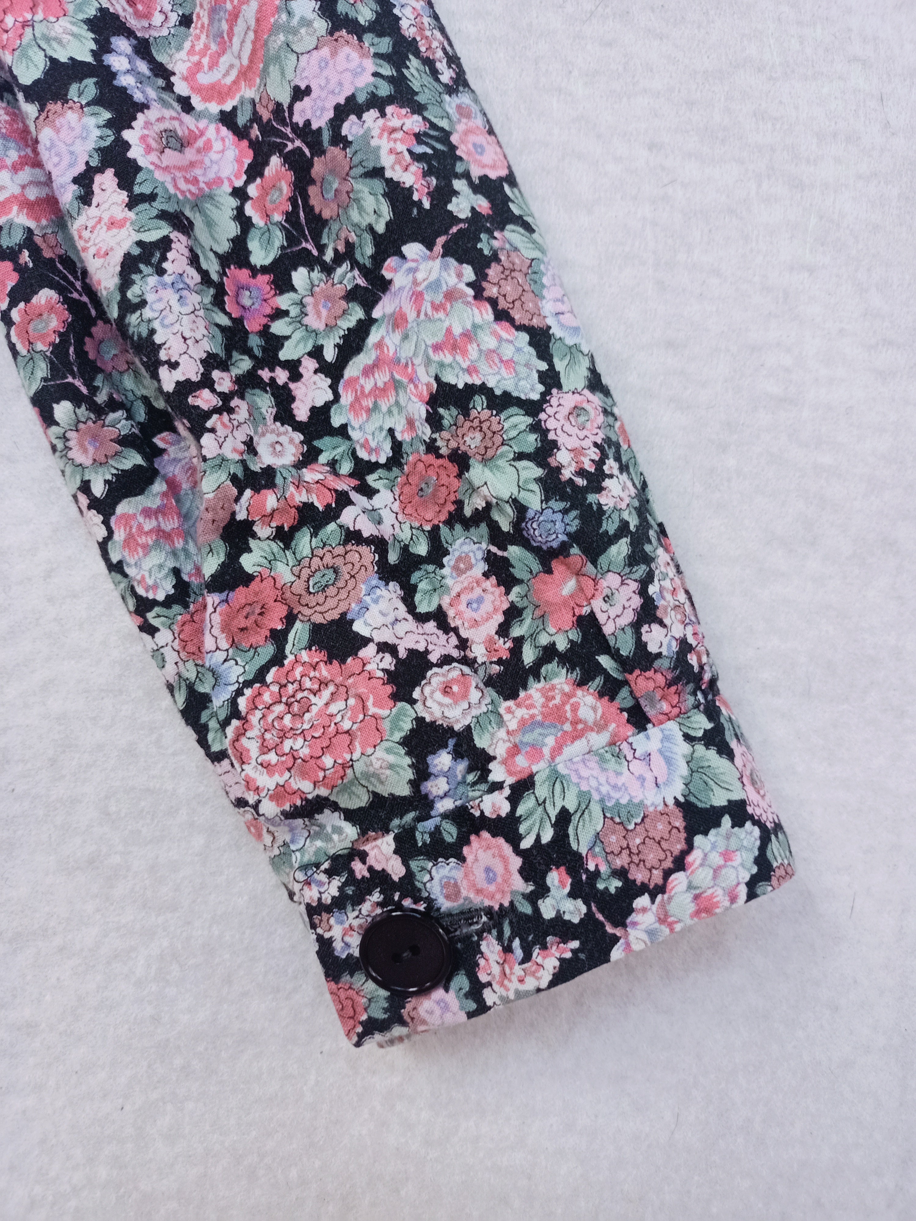 Vintage Floral Mini Dress