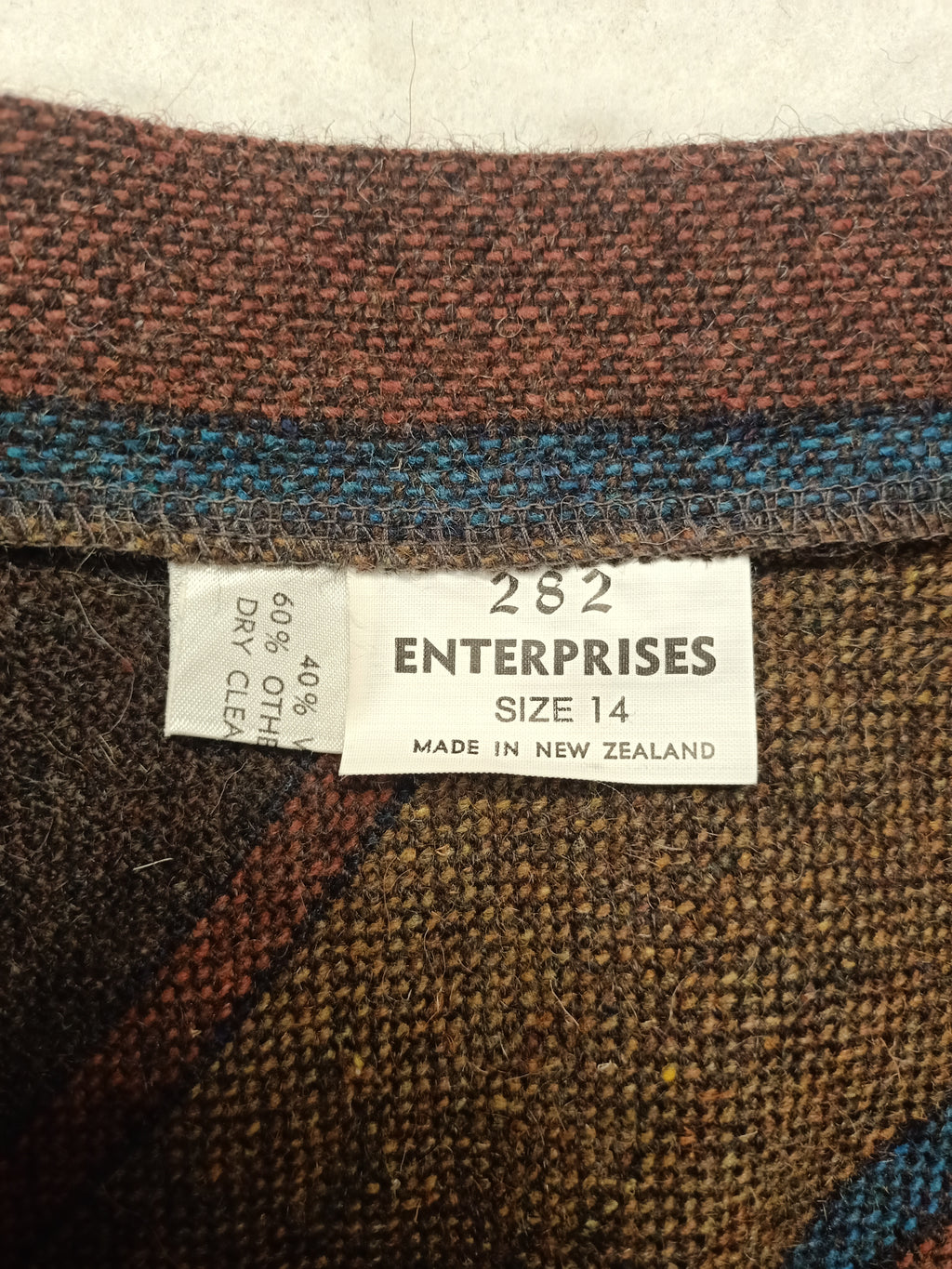 Vintage Enterprises Chevron Skirt