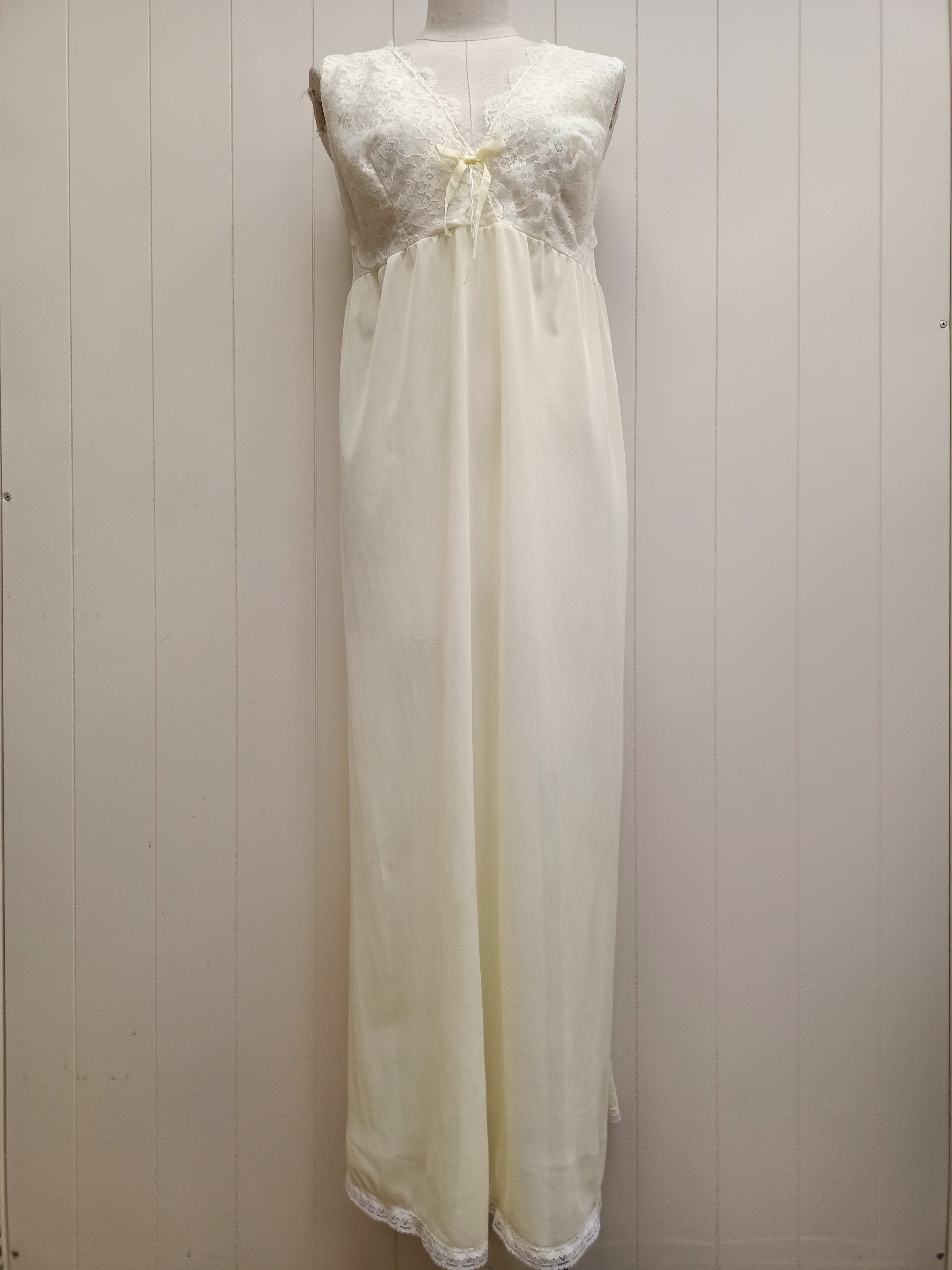 Vintage Petite Yellow Nightie