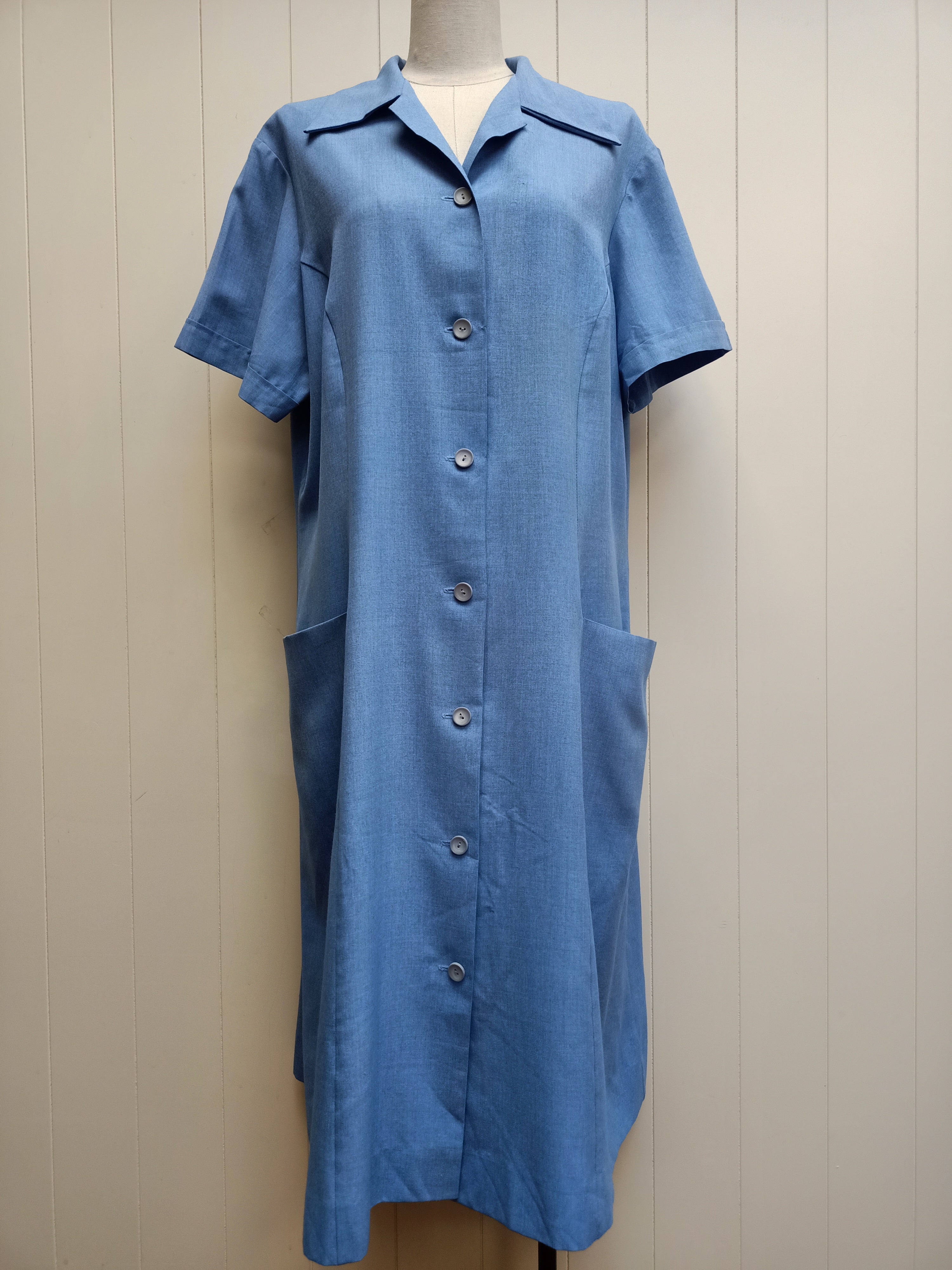 Vintage Actionline Chambray Dress