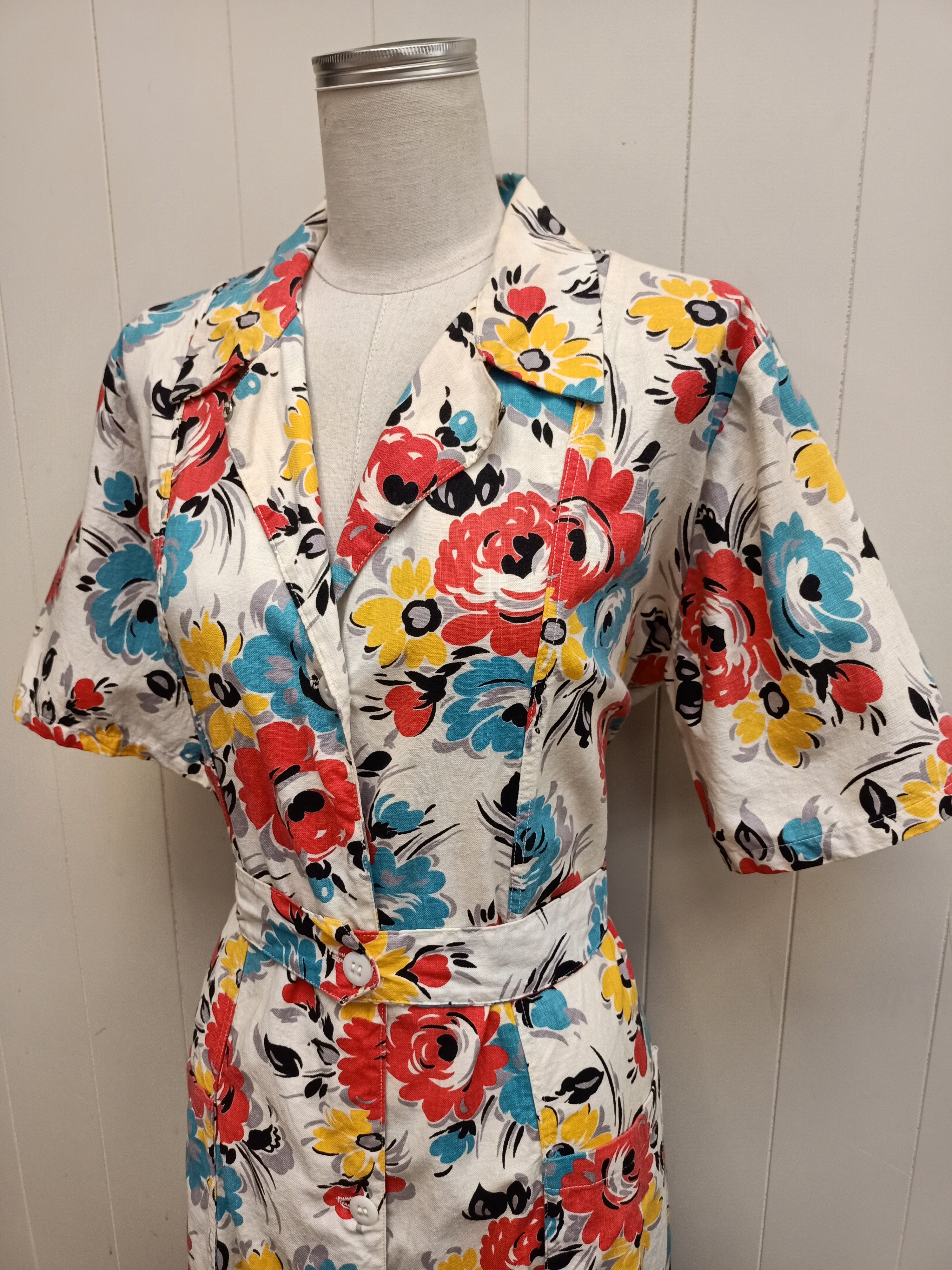 Vintage R.G.&S. Ltd Floral Dress