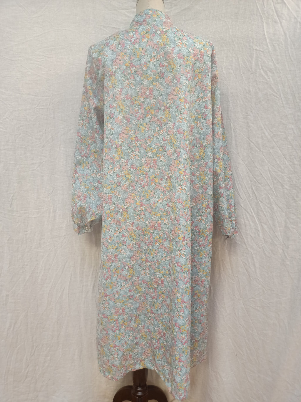 Vintage Floral A-Line Dress