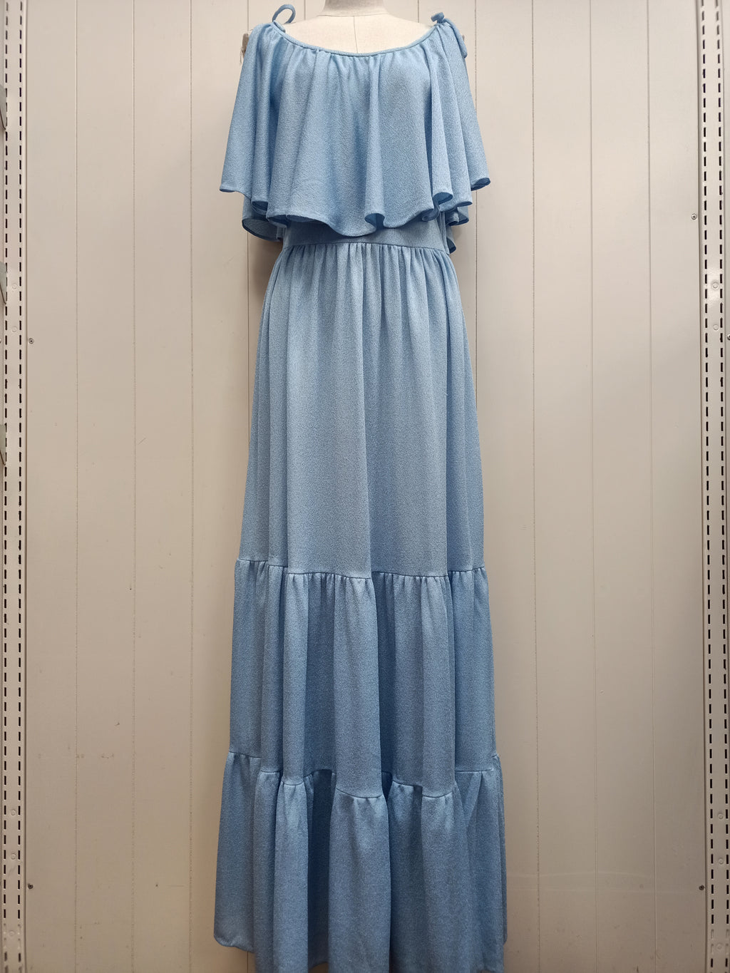 Vintage Flutter Maxi Dress