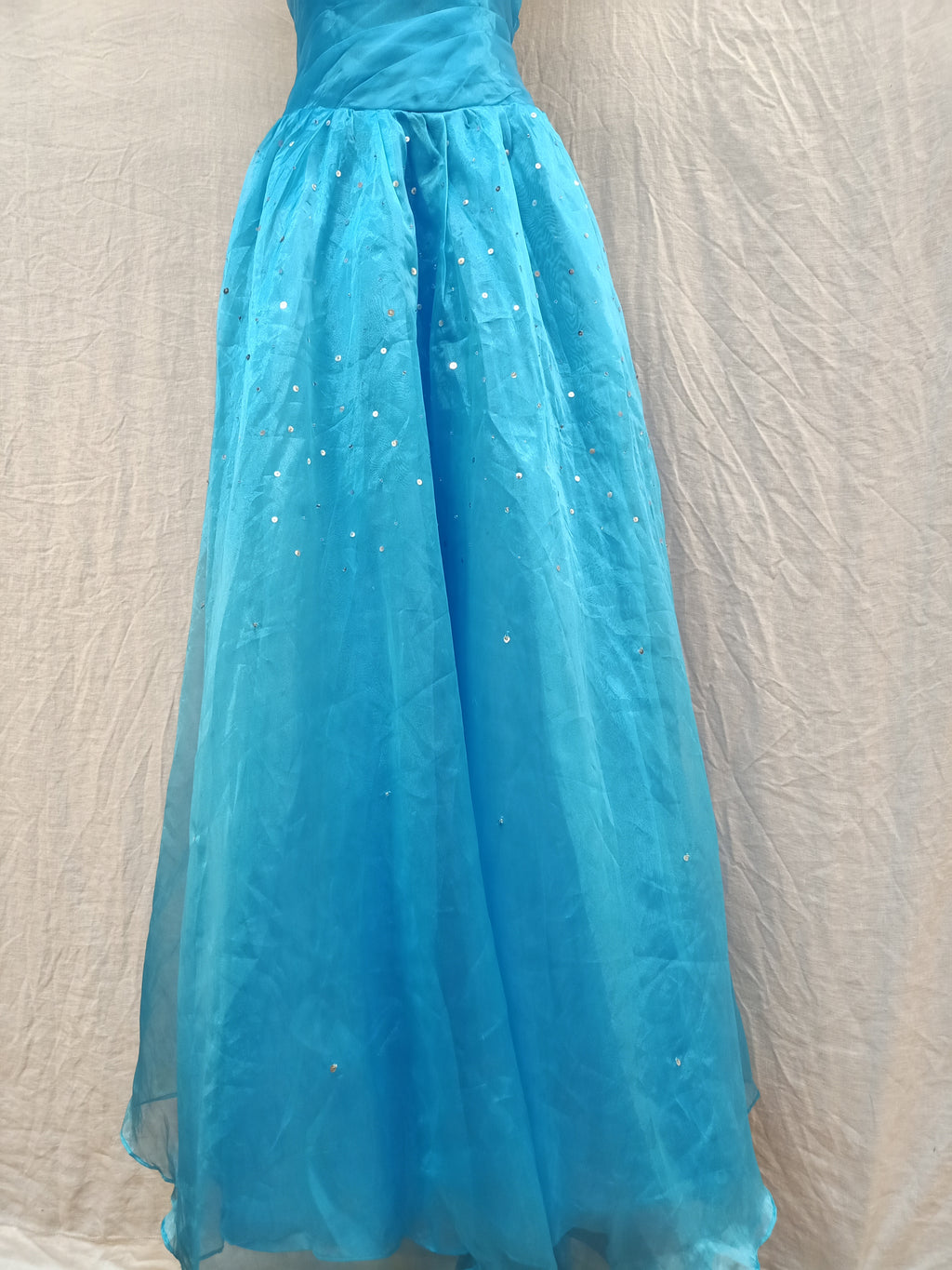 Sky Blue Ball Gown