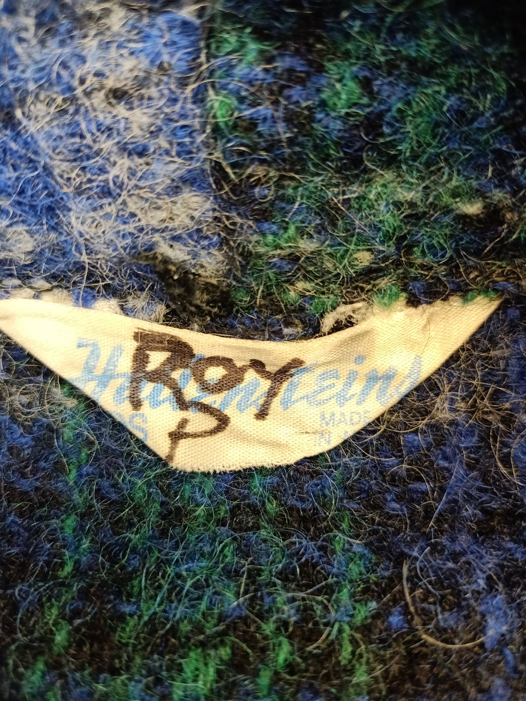 Vintage Hallensteins Wool Dressing Gown