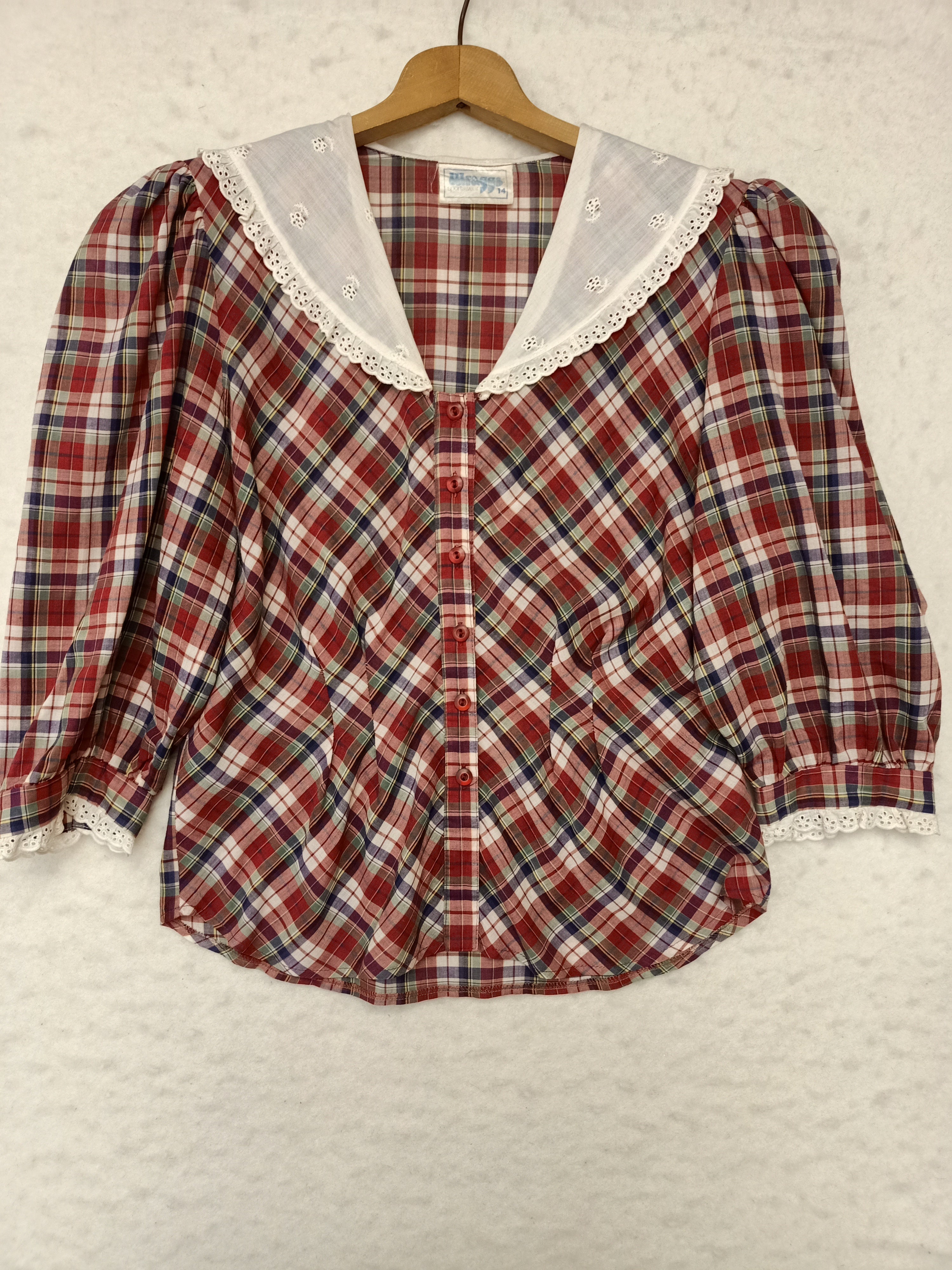 Vintage Wraggs Plaid Shirt