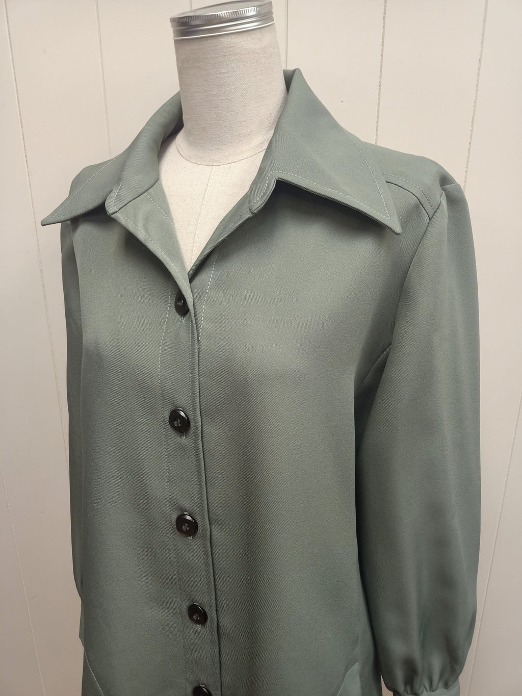 Vintage Green Twill Shirt