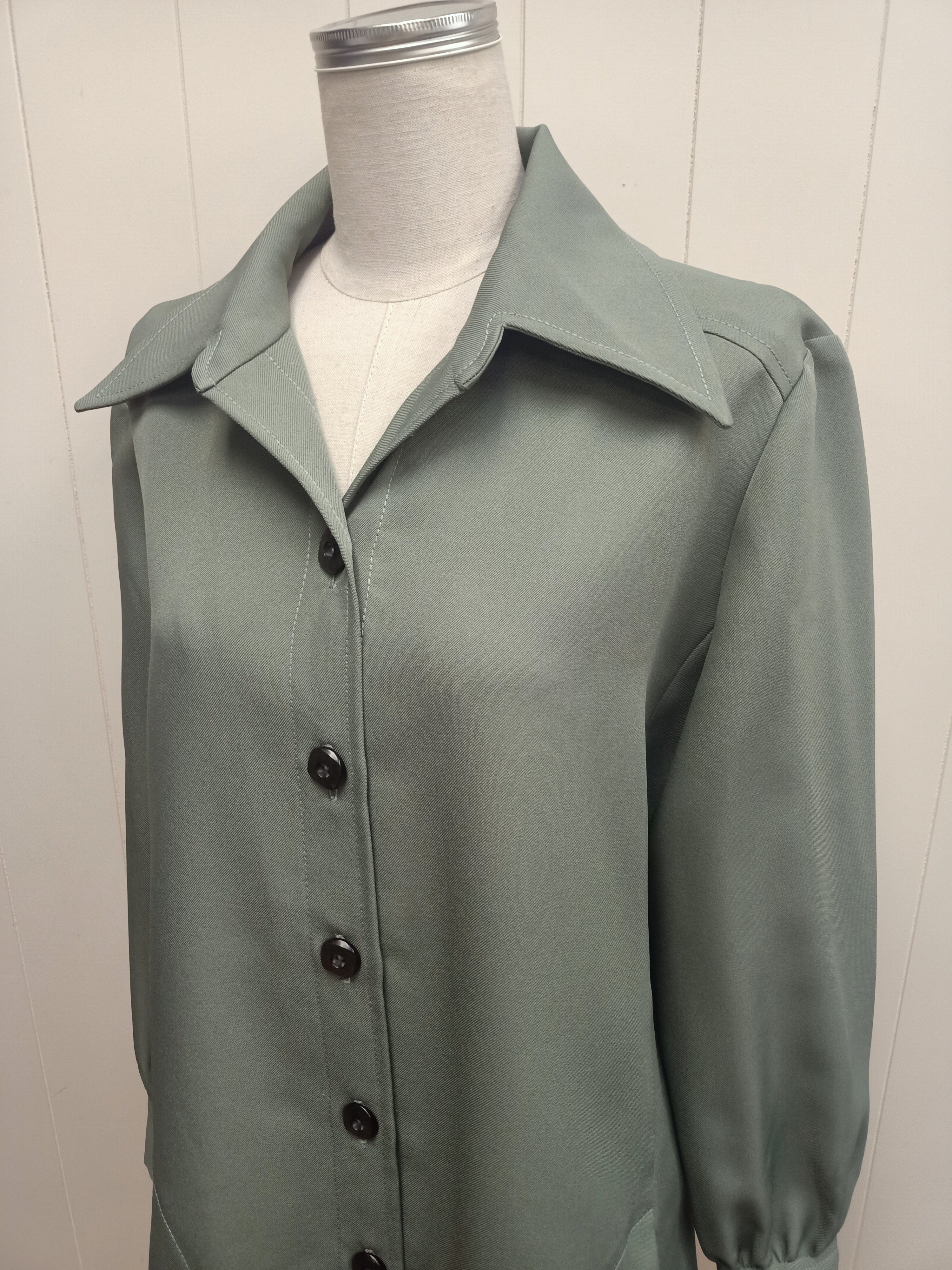 Vintage Green Twill Shirt