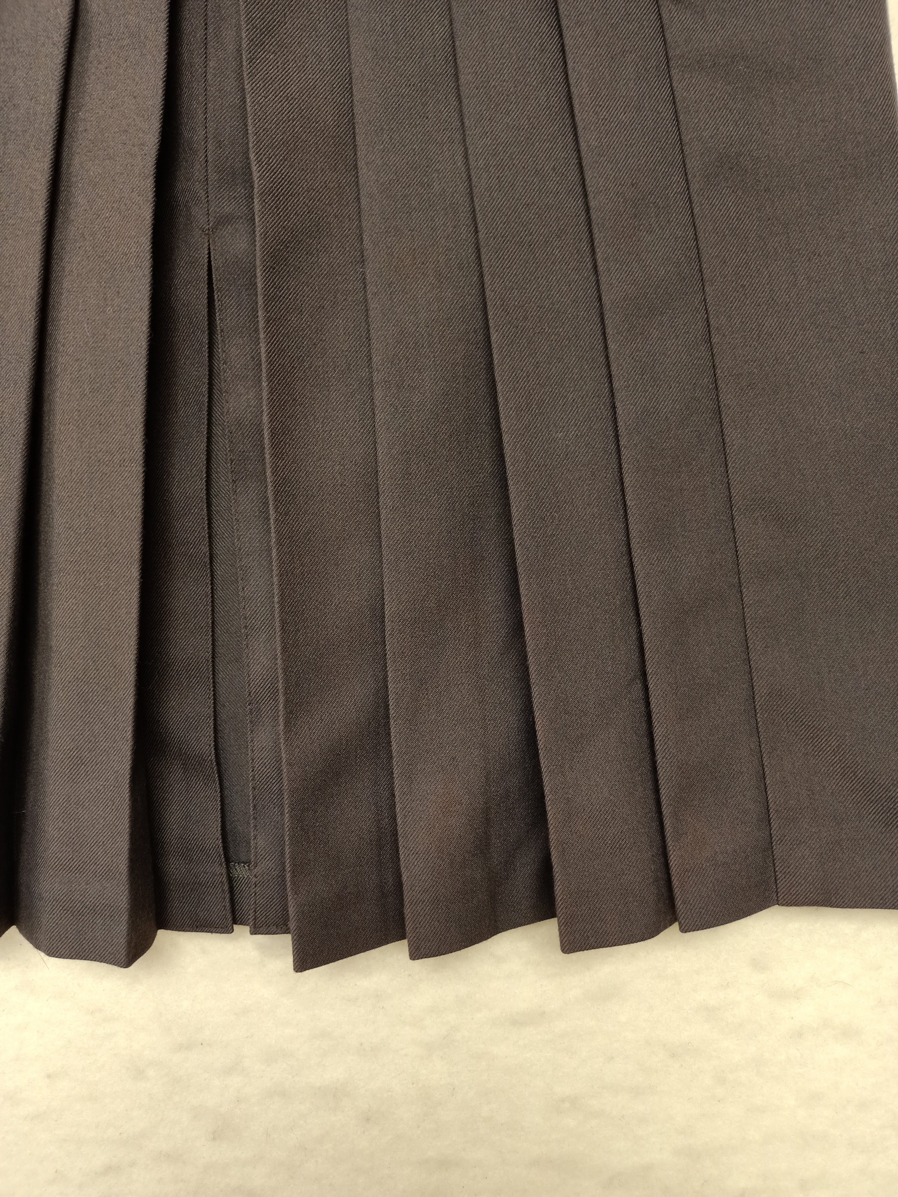 Vintage Temprano Grey Pencil Skirt