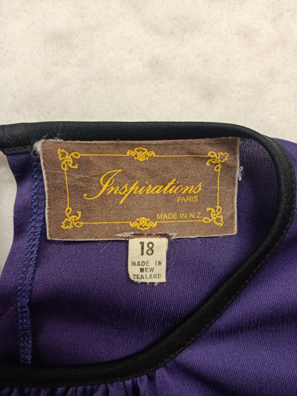 Vintage Inspirations Purple Dress