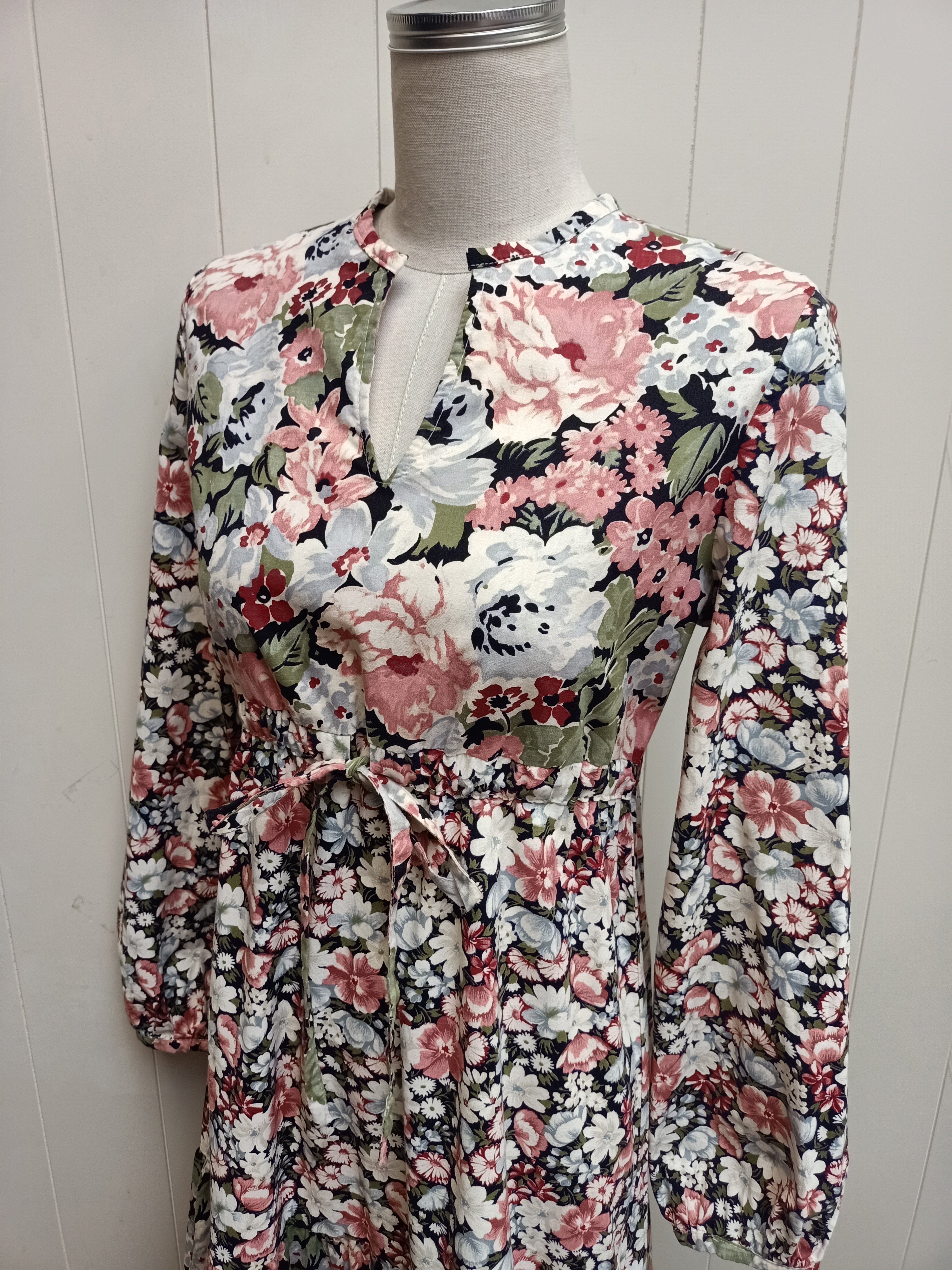 Vintage Double Floral Dress