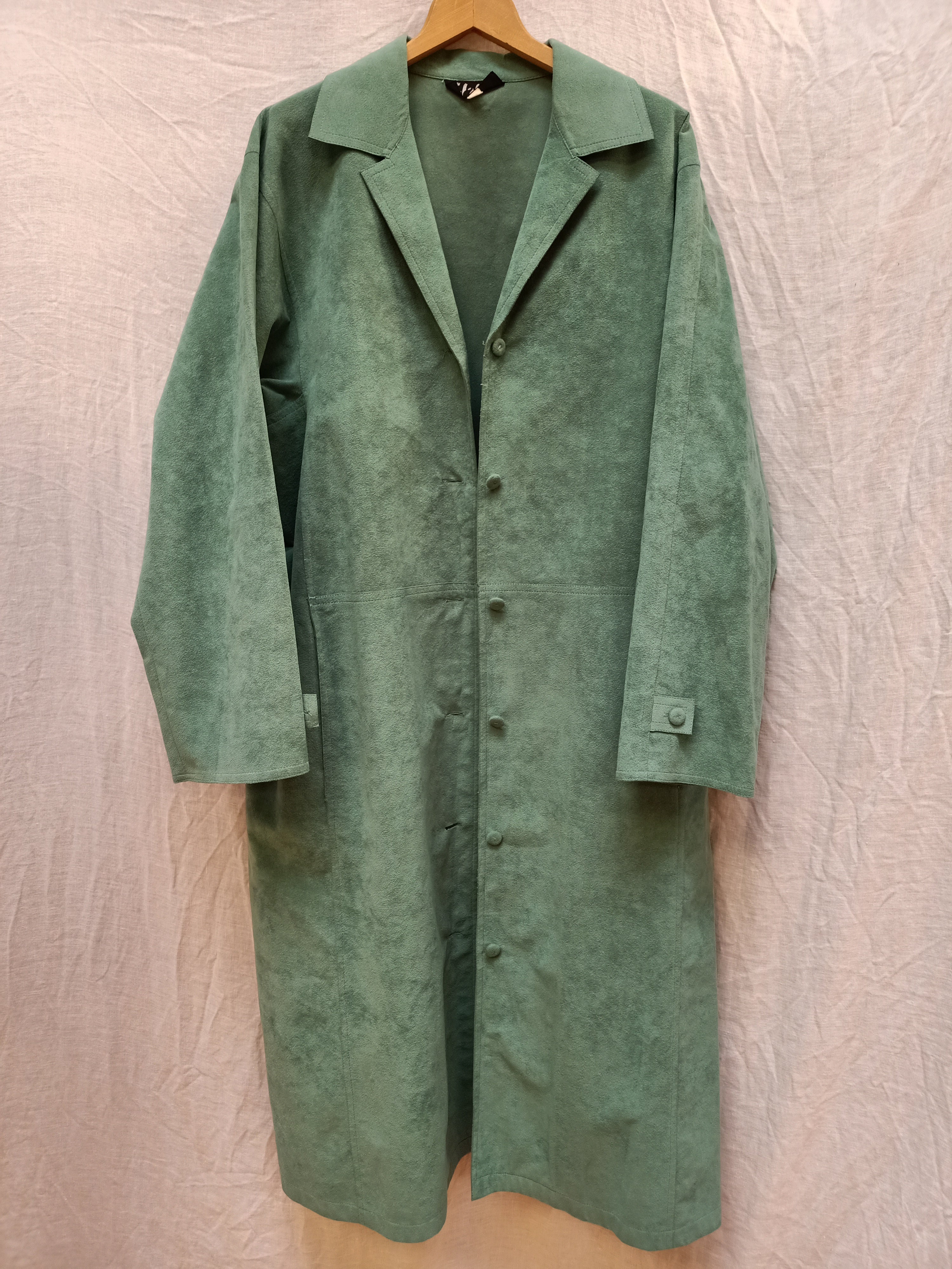 El-Jay Retro Faux Suede Coat