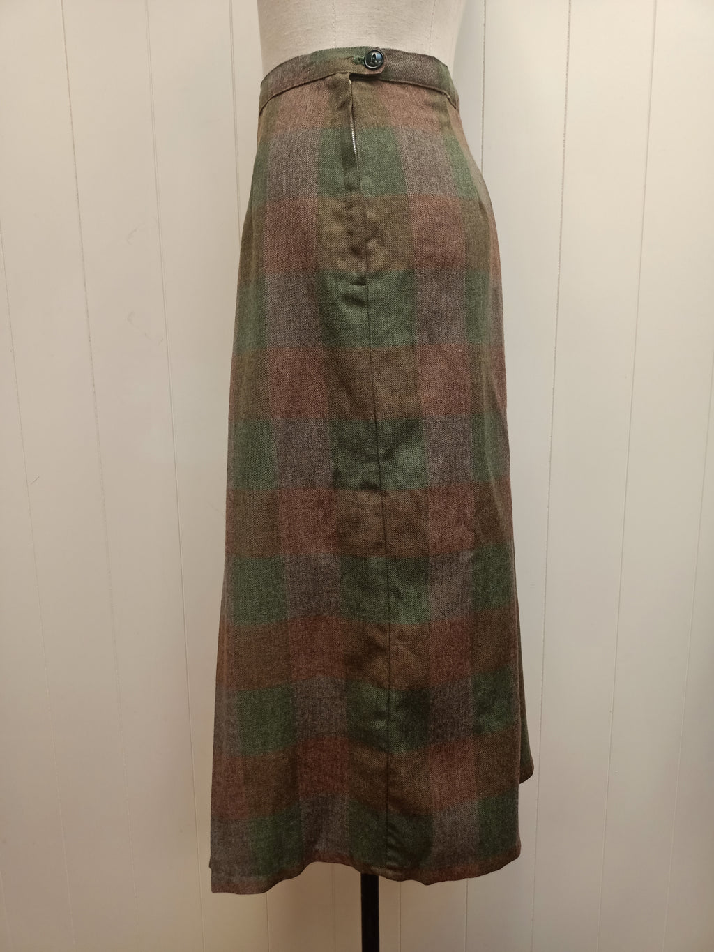 Vintage Riva Fashions Checkered Skirt