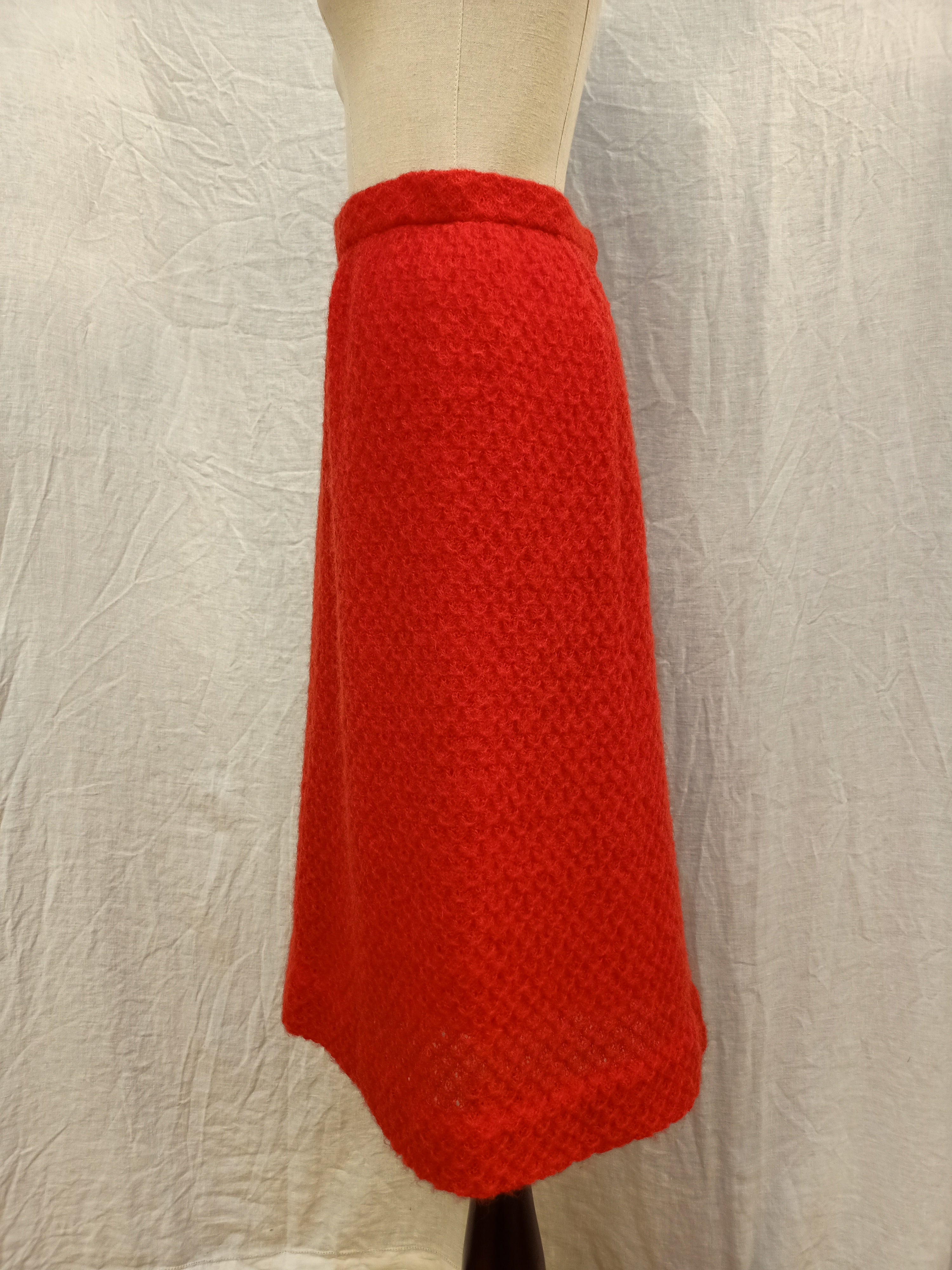 Red Soft Touch Skirt