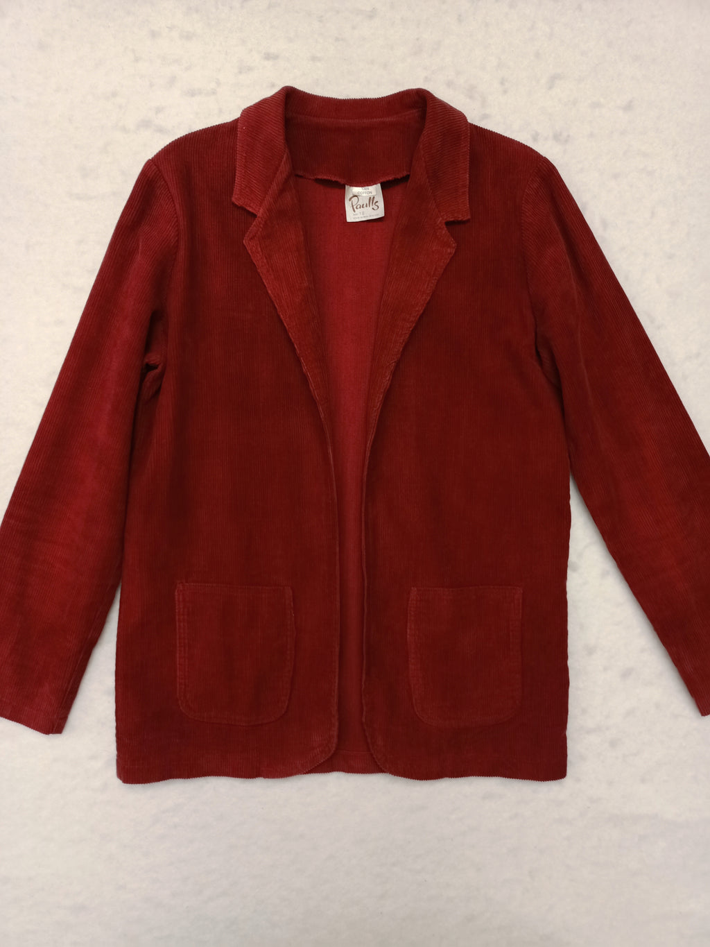 Vintage Paulls Corduroy Open Jacket