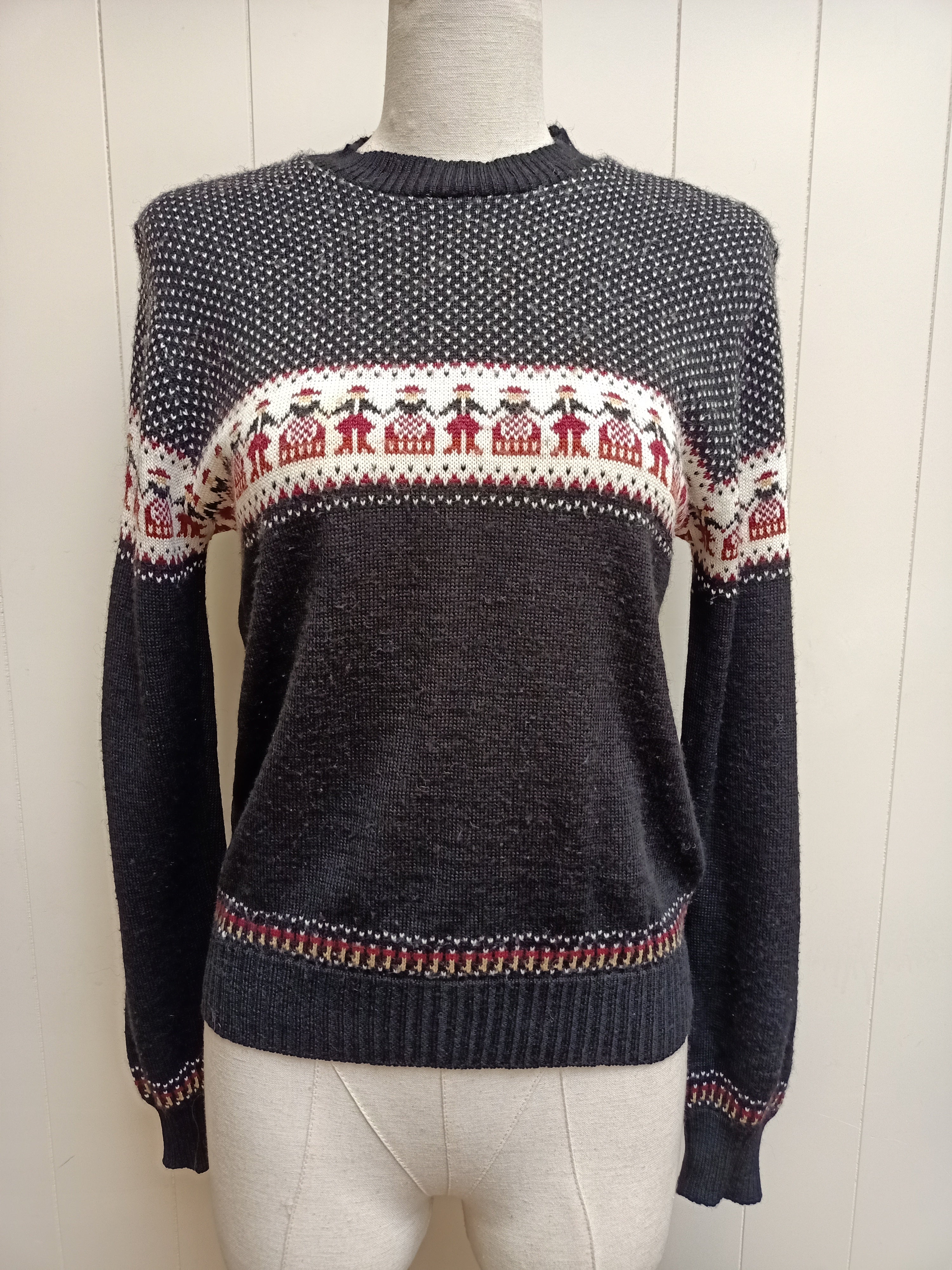 Vintage Nordic Knit Jumper