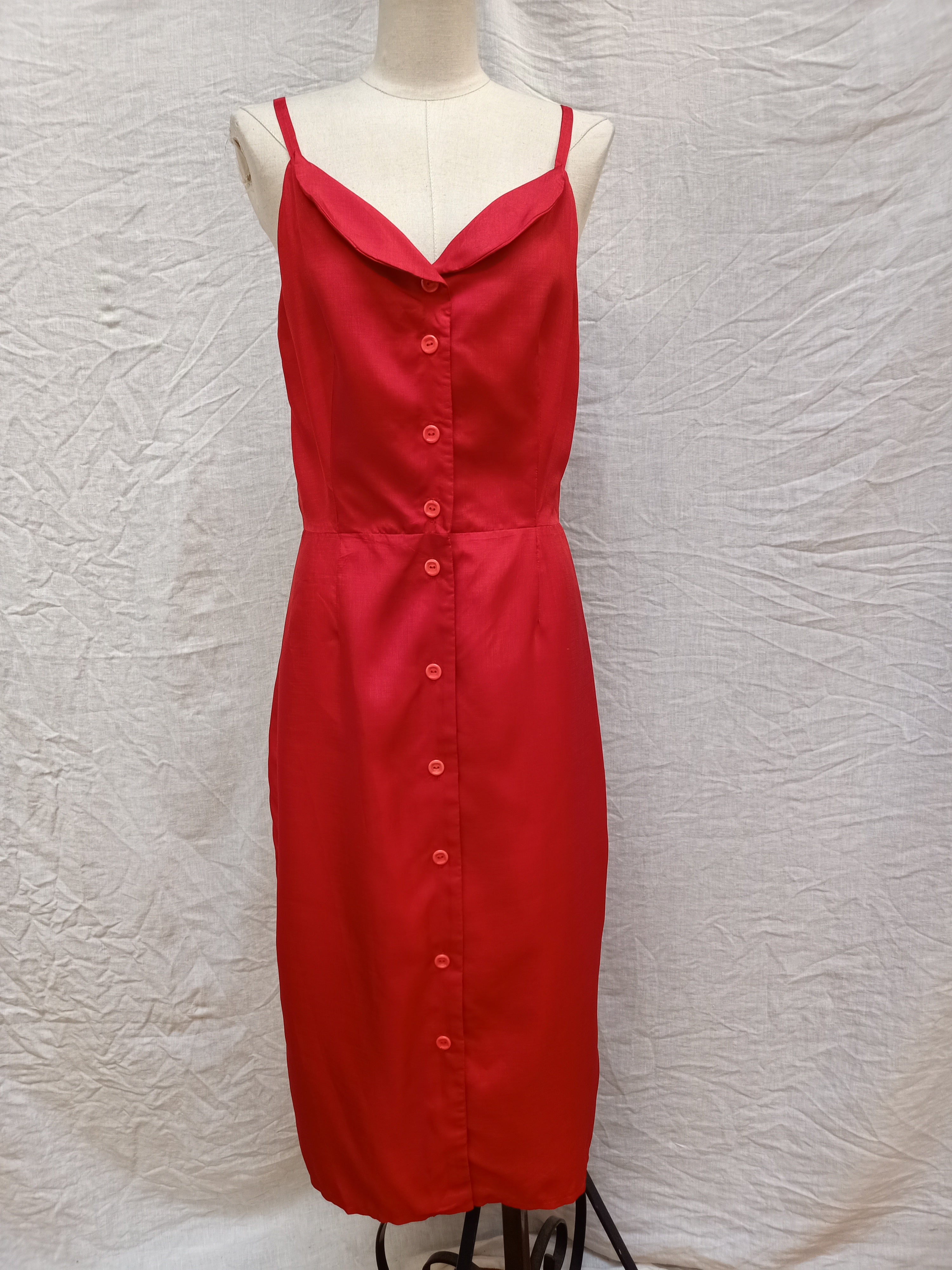 Vintage Button Up Dress