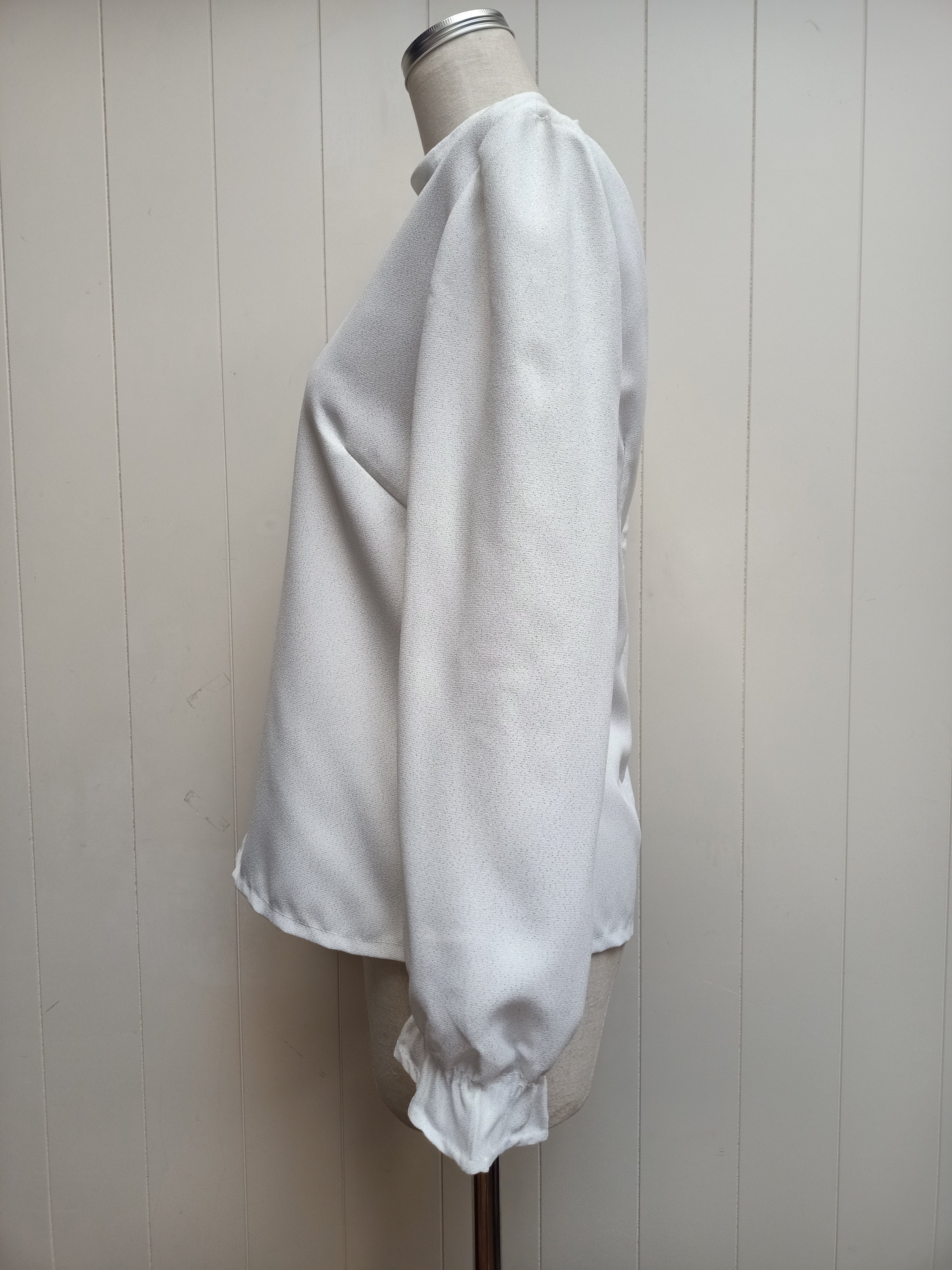 Vintage White and Silver Shirt