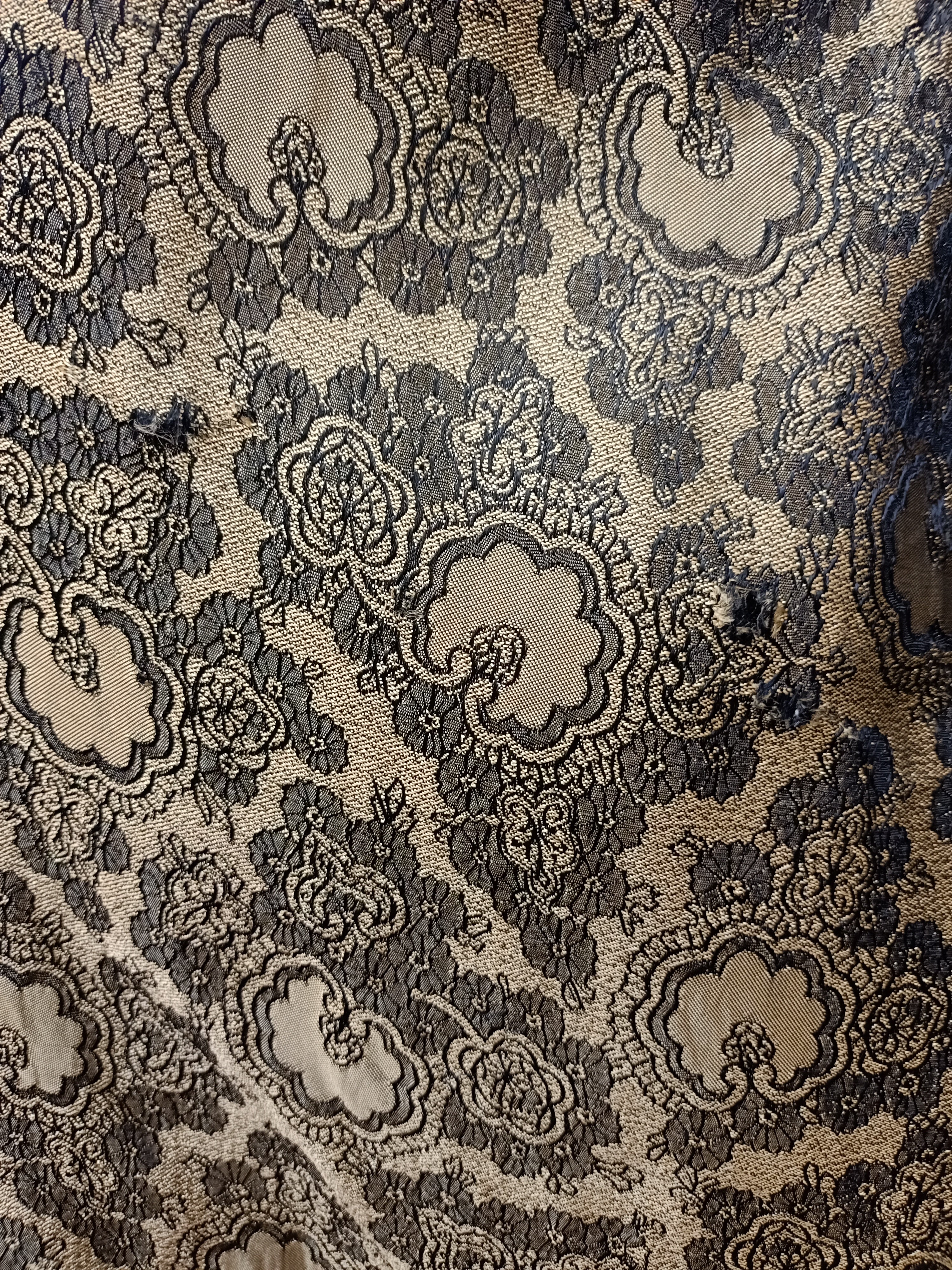 Vintage Gold Brocade Coat