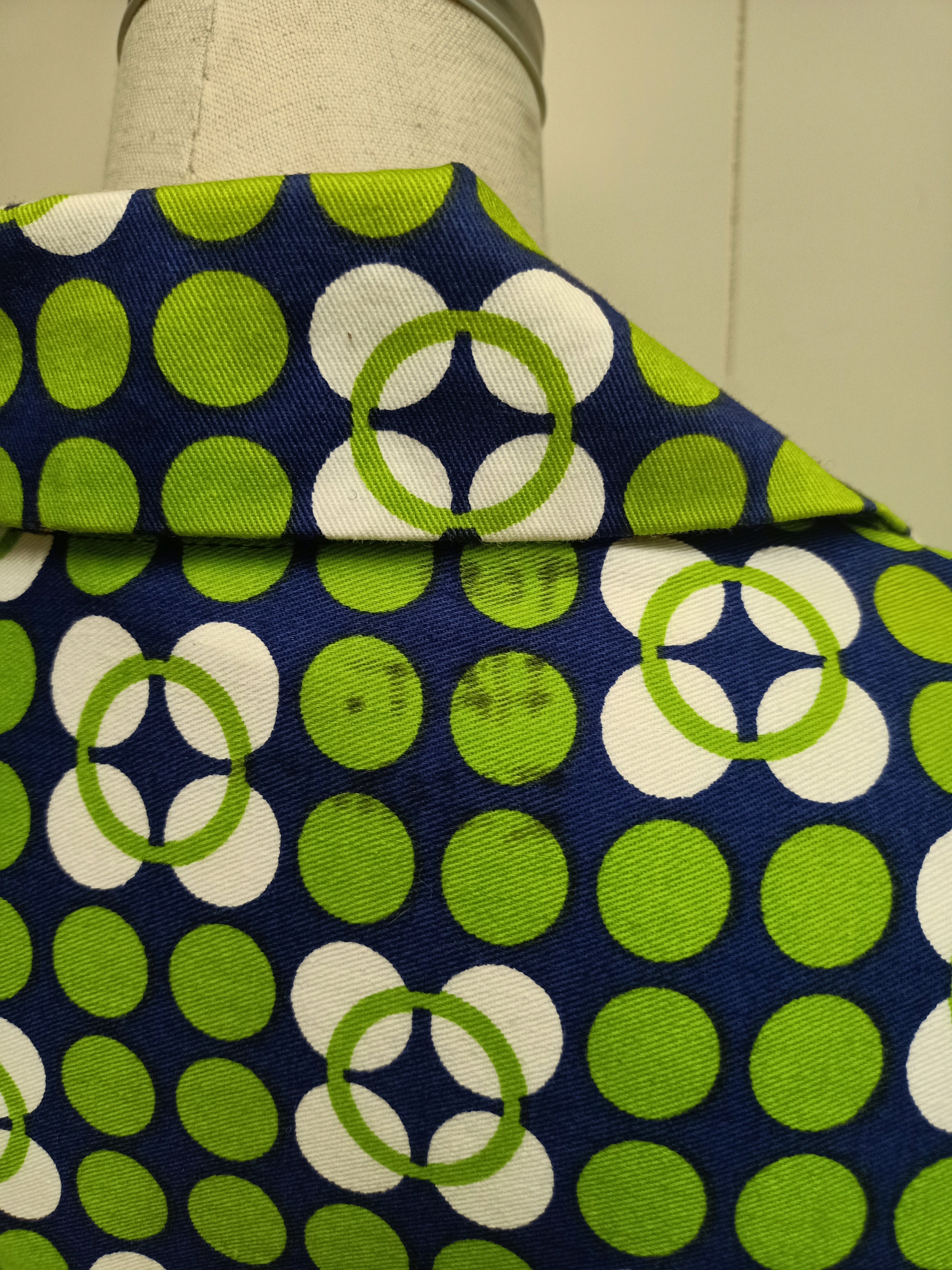 Vintage Label-4 Polka Dot Shirt