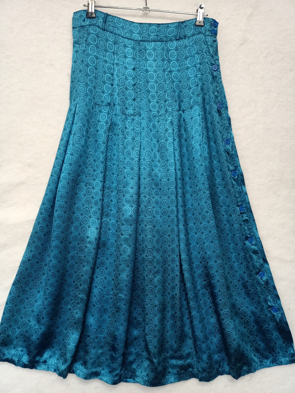 Vintage Medallion Rayon Skirt