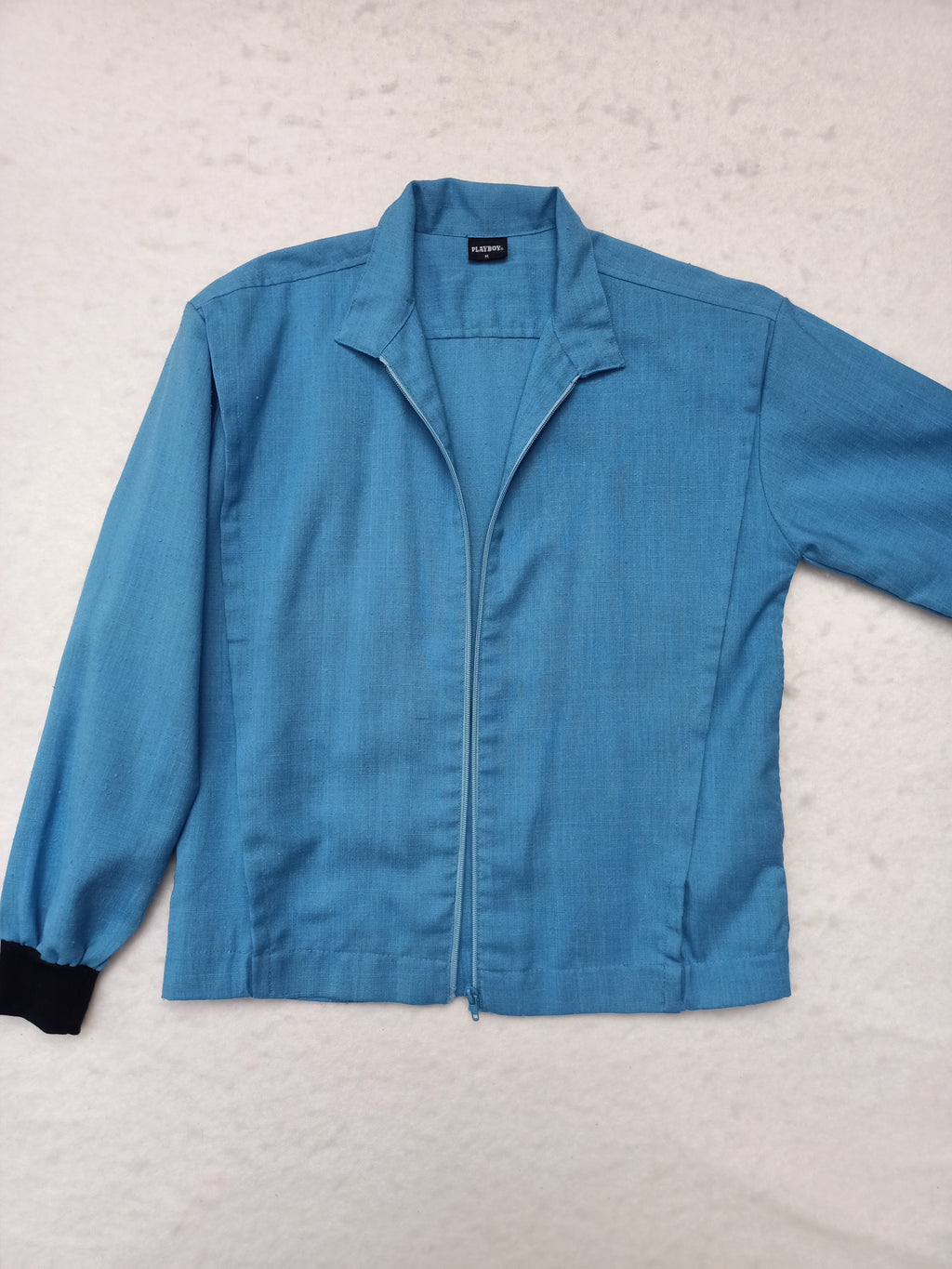 Vintage Mens Playboy Slub Cotton Bomber Jacket