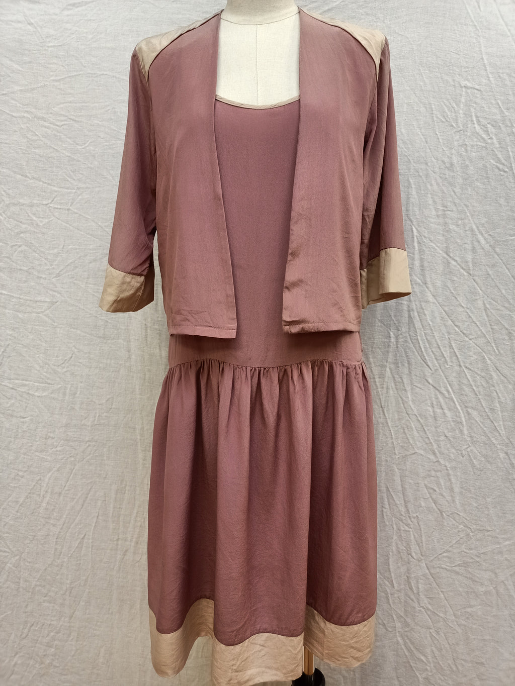 Vintage Silk Co-Ord Set