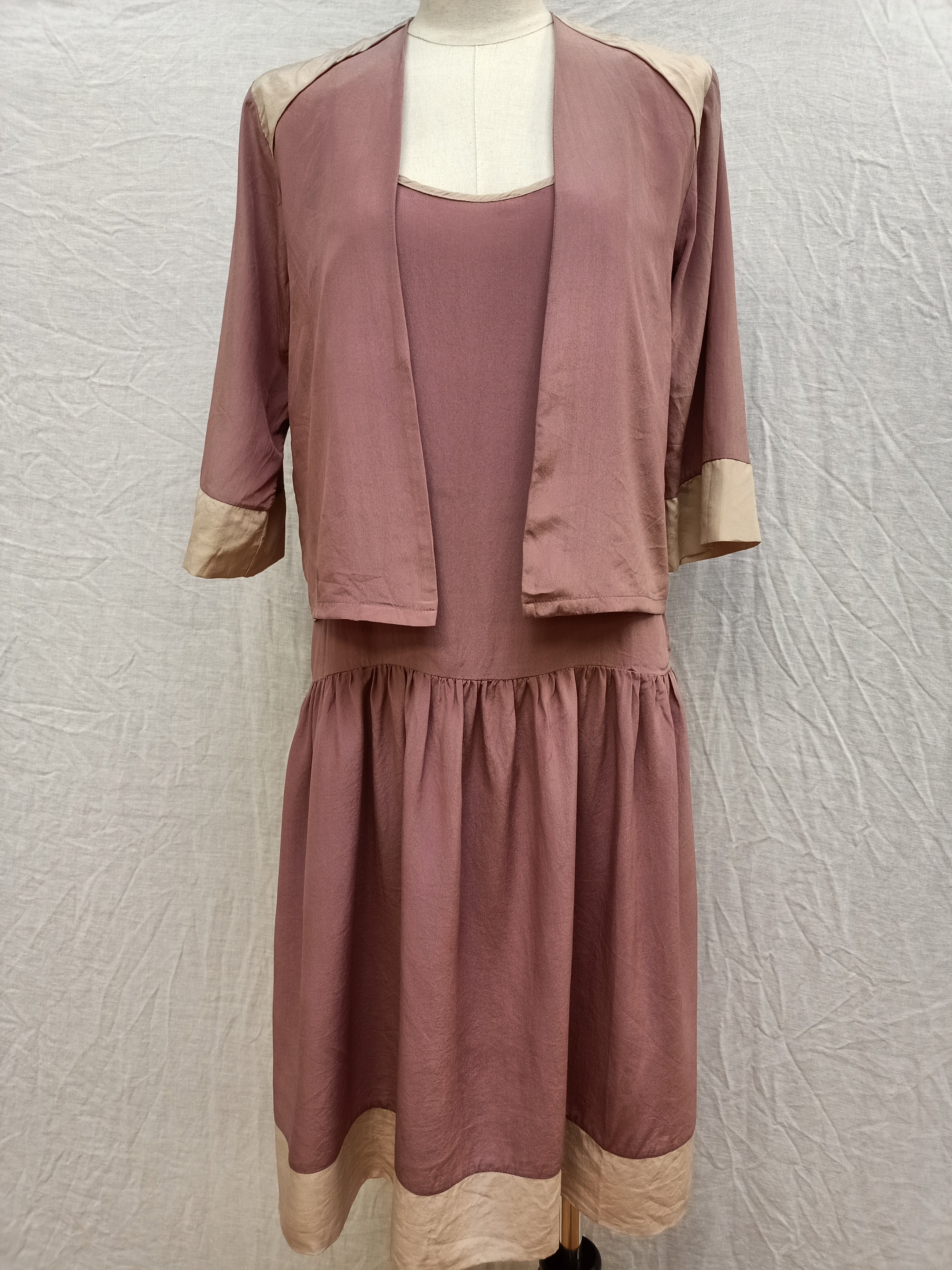 Vintage Silk Co-Ord Set