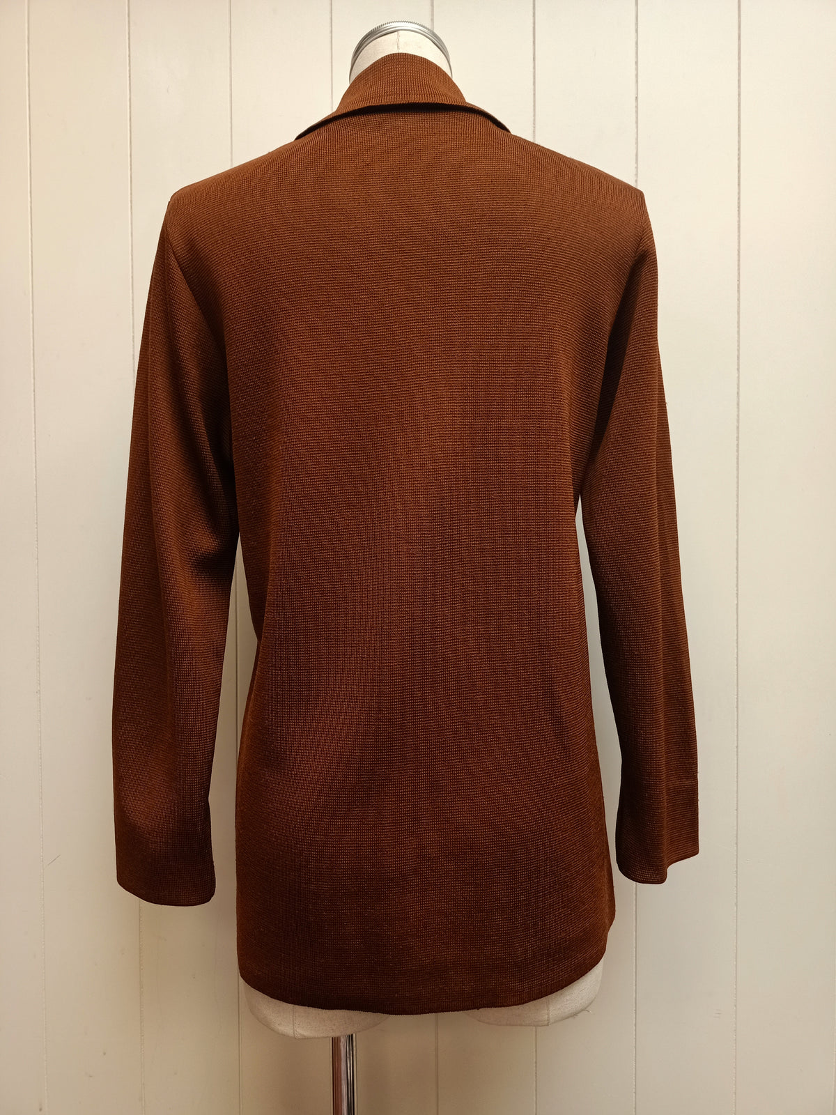 Vintage Rich Brown Cardigan