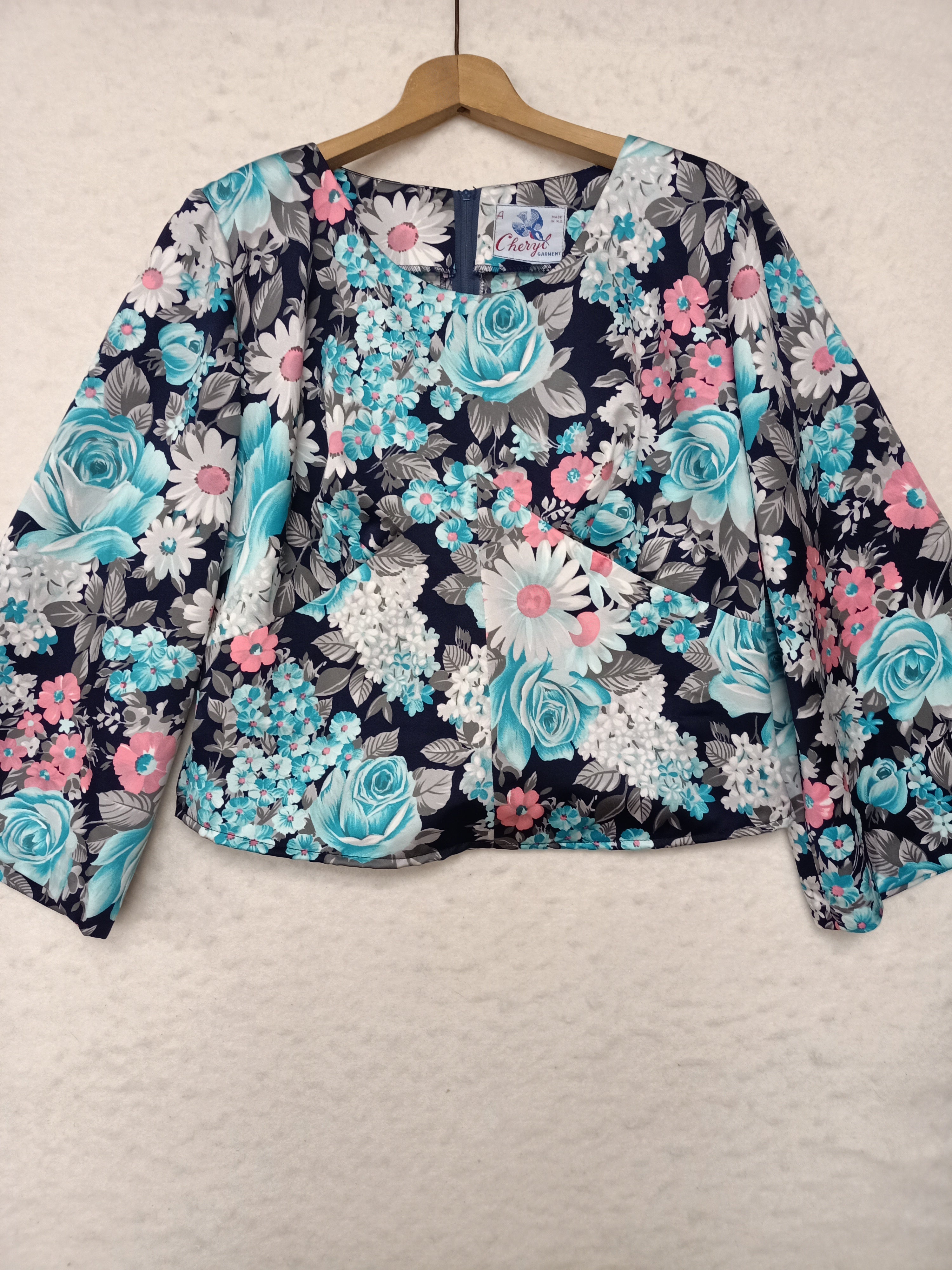 Vintage A Cheryl Garment Floral Shirt