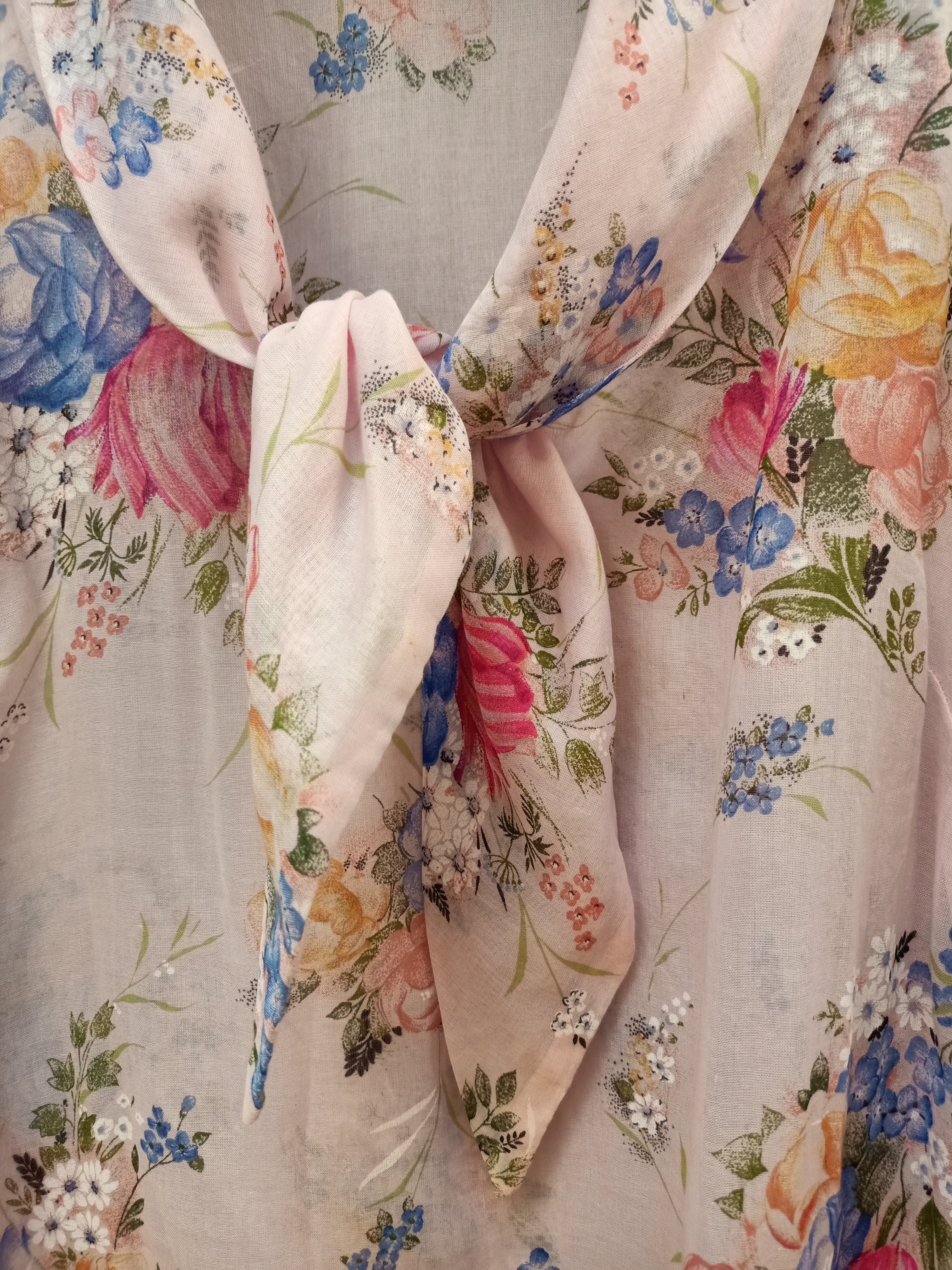 Floral Cotton Voile Dress