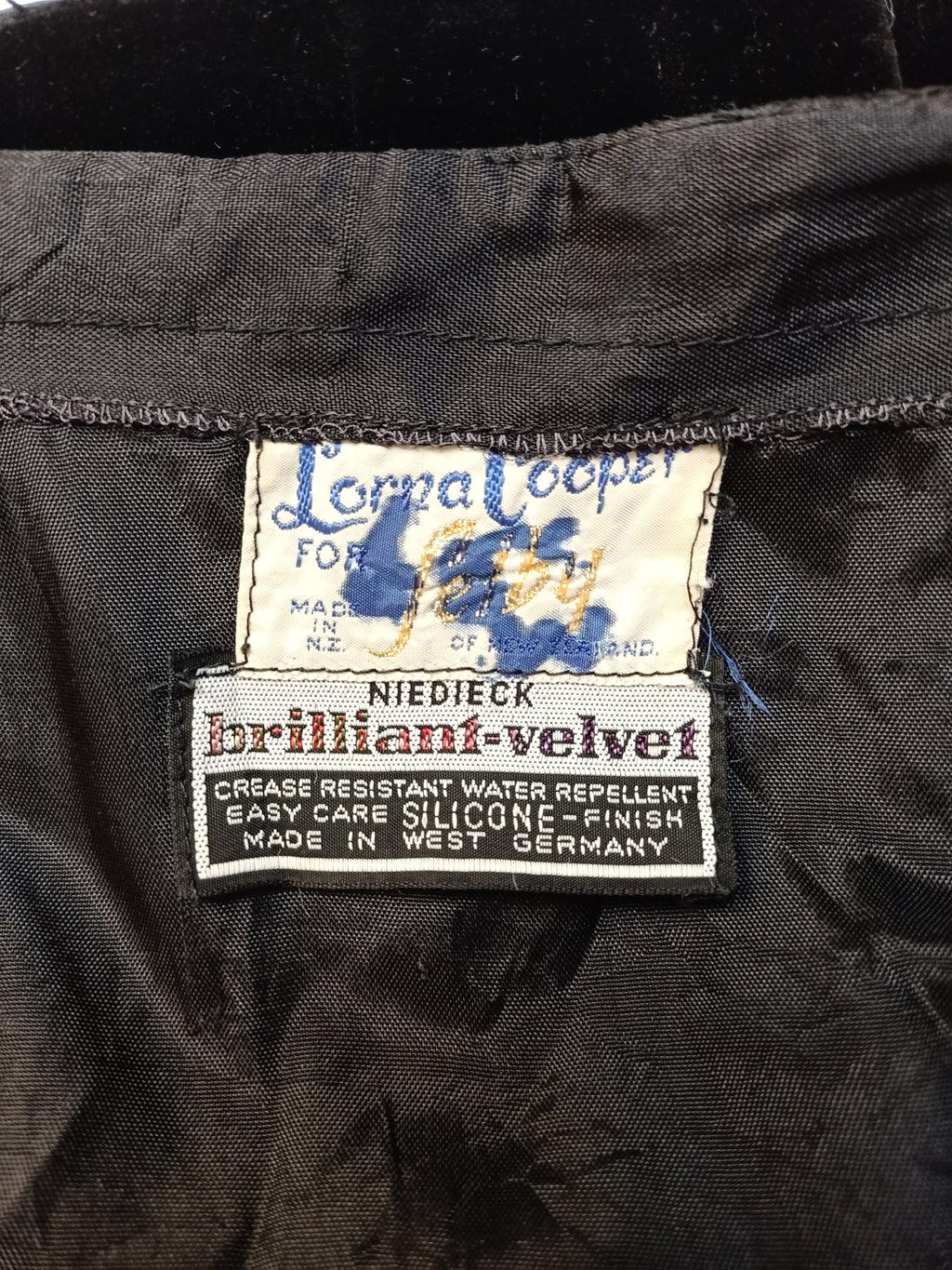 Vintage Velvet Skirt