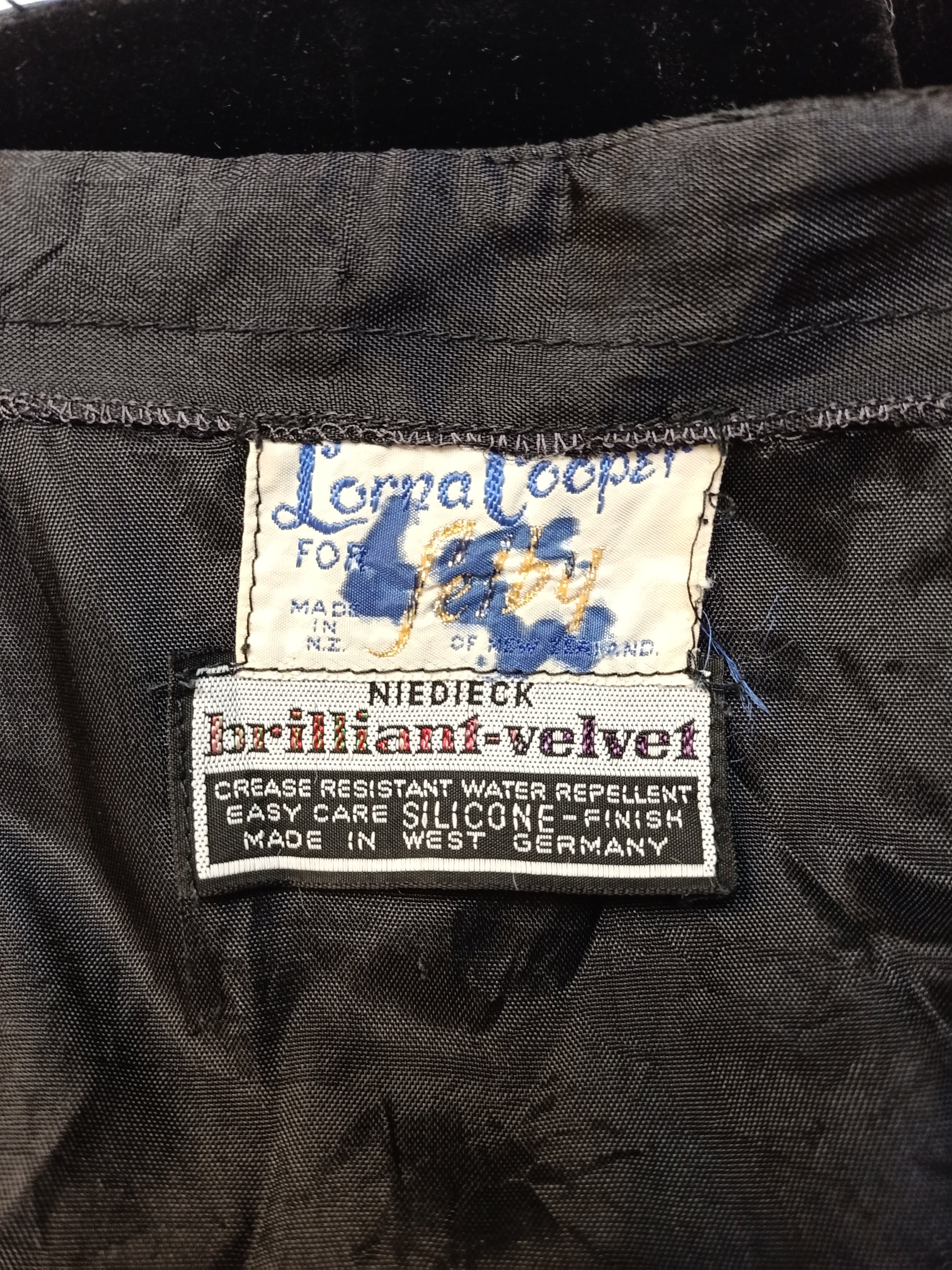 Vintage Velvet Skirt