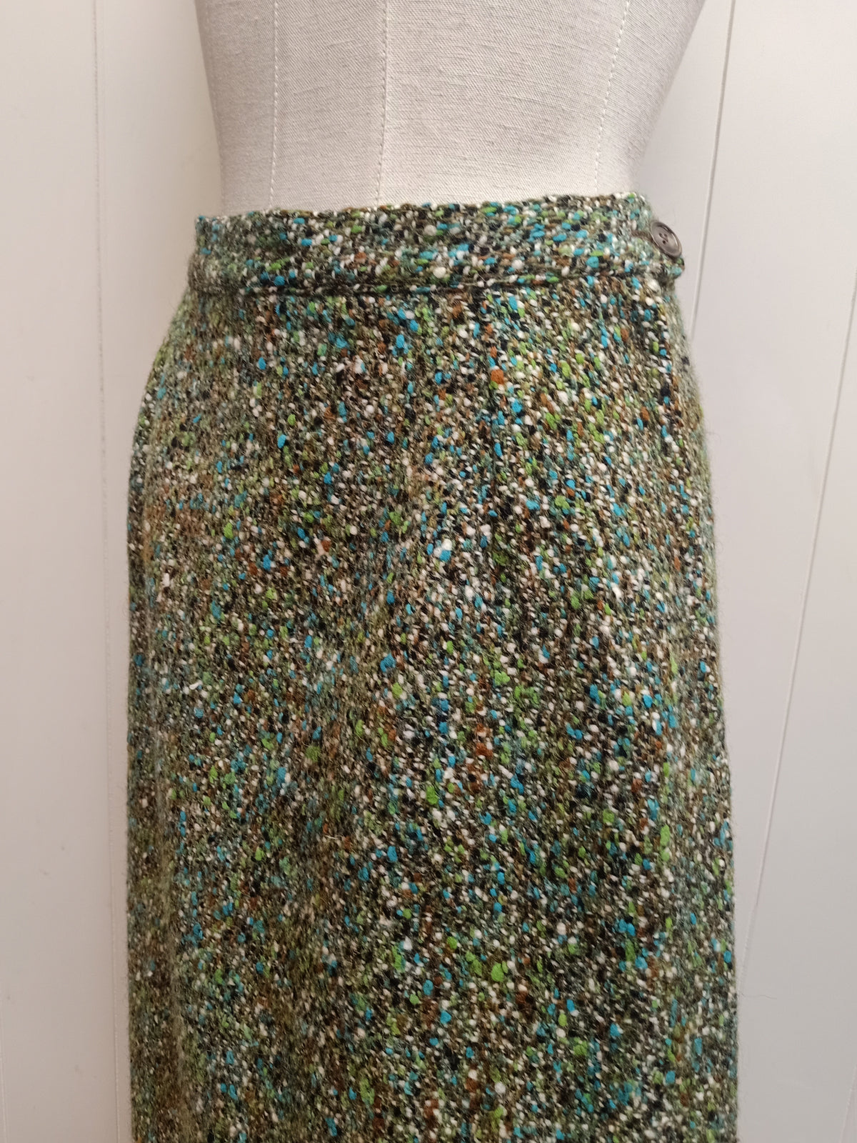 Vintage Balmoral Clothes Coat & Skirt Tweed Co-Ord Set