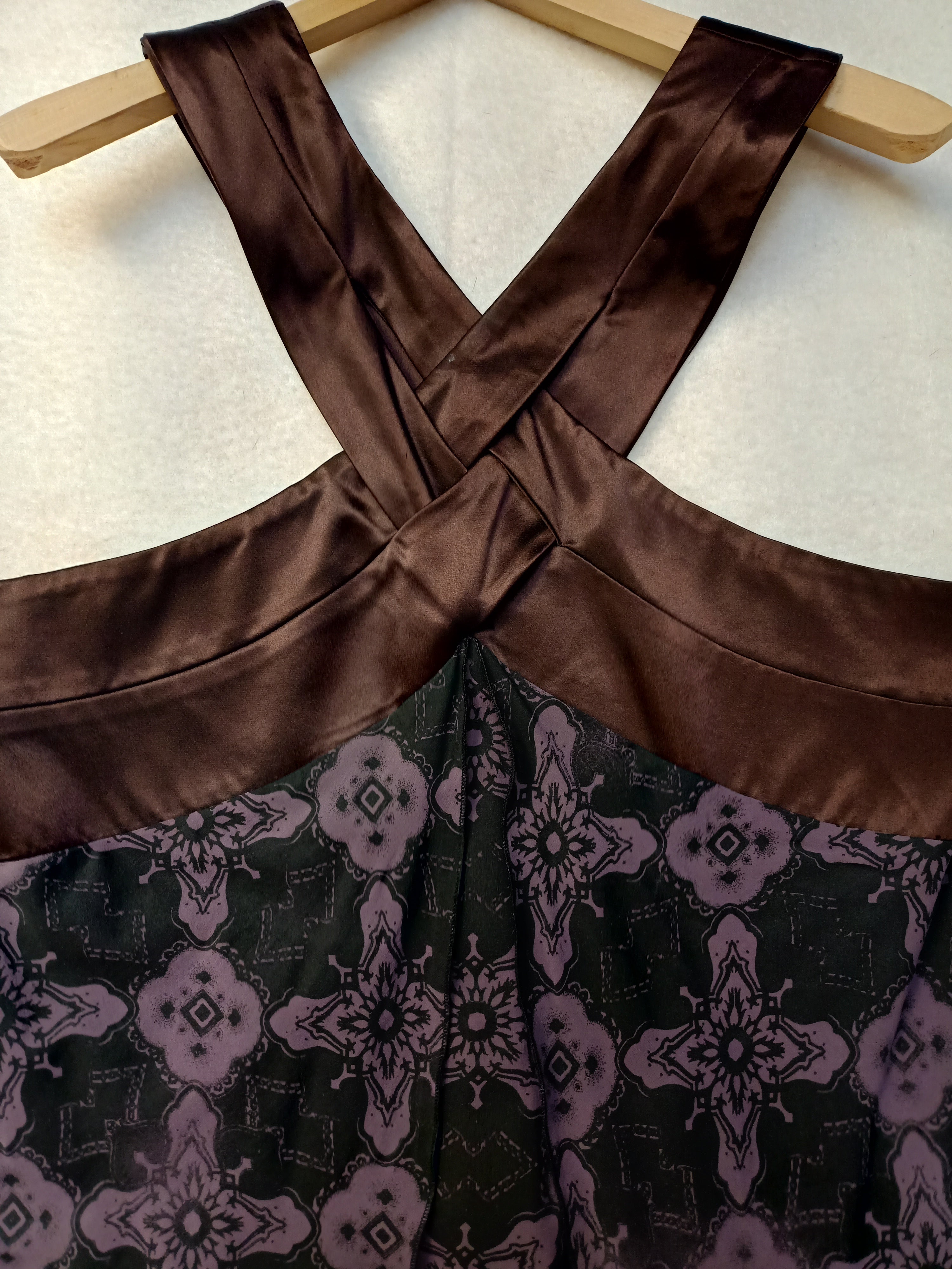 Rich Patterned Dress